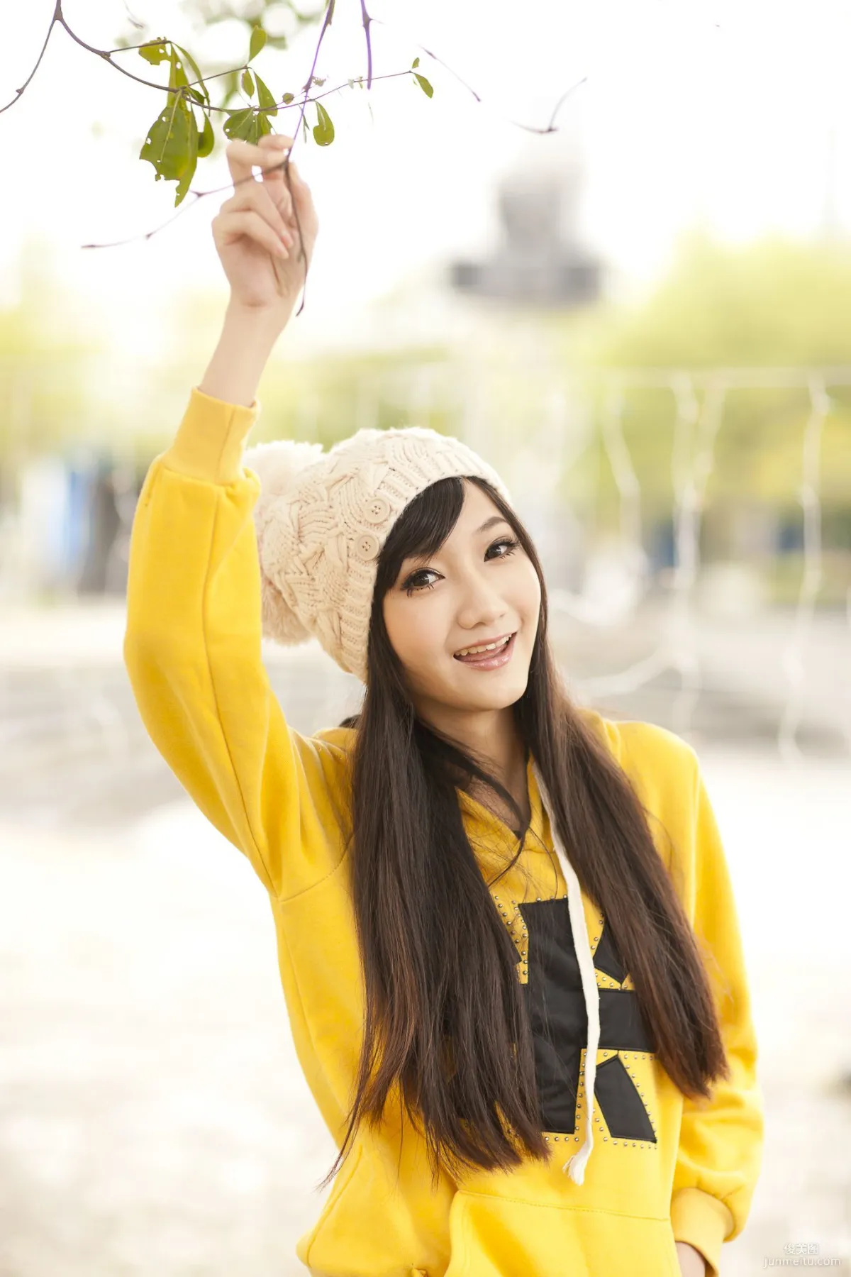 Tina李霜《黑絲街拍圖片》寫真合集 2