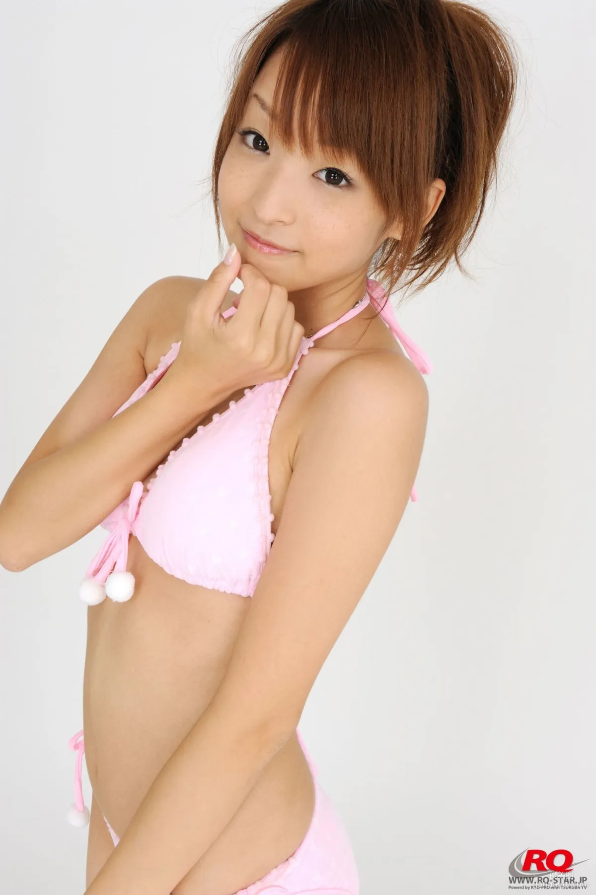 [RQ-STAR] NO.00075 Mio Aoki 青木未央 Swim Suits – White 寫真集 6