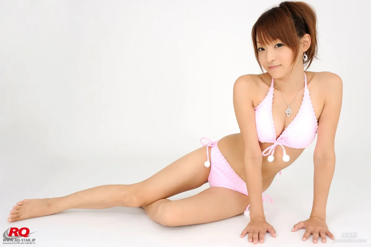 [RQ-STAR] NO.00075 Mio Aoki 青木未央 Swim Suits – White 寫真集 51