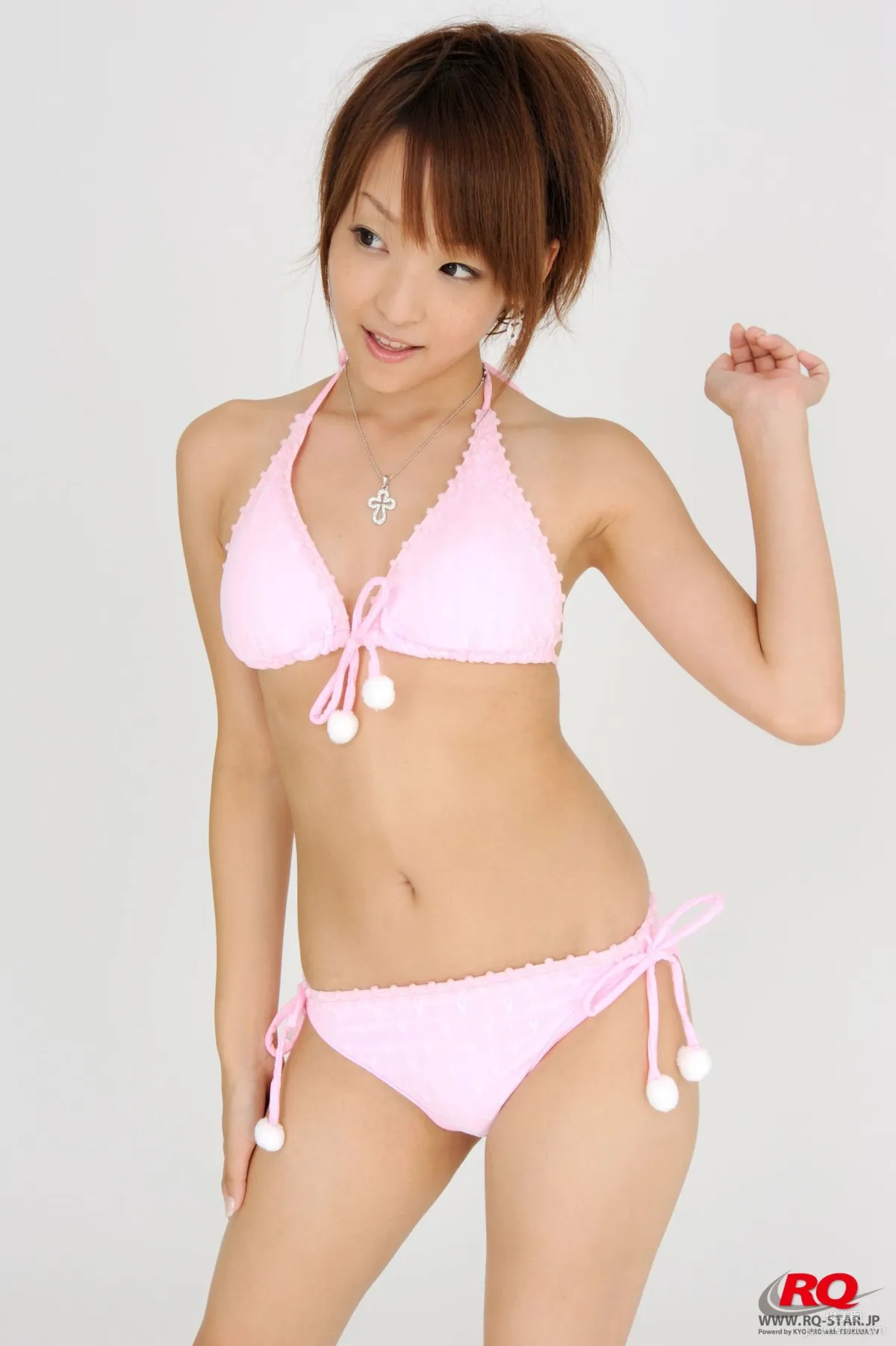 [RQ-STAR] NO.00075 Mio Aoki 青木未央 Swim Suits – White 寫真集 20