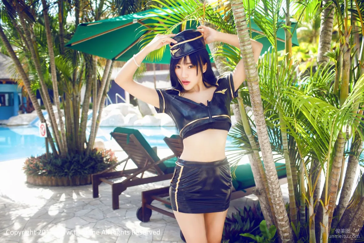楊上萱《英倫空軍制服》 [TGOD推女神] 寫真集 28