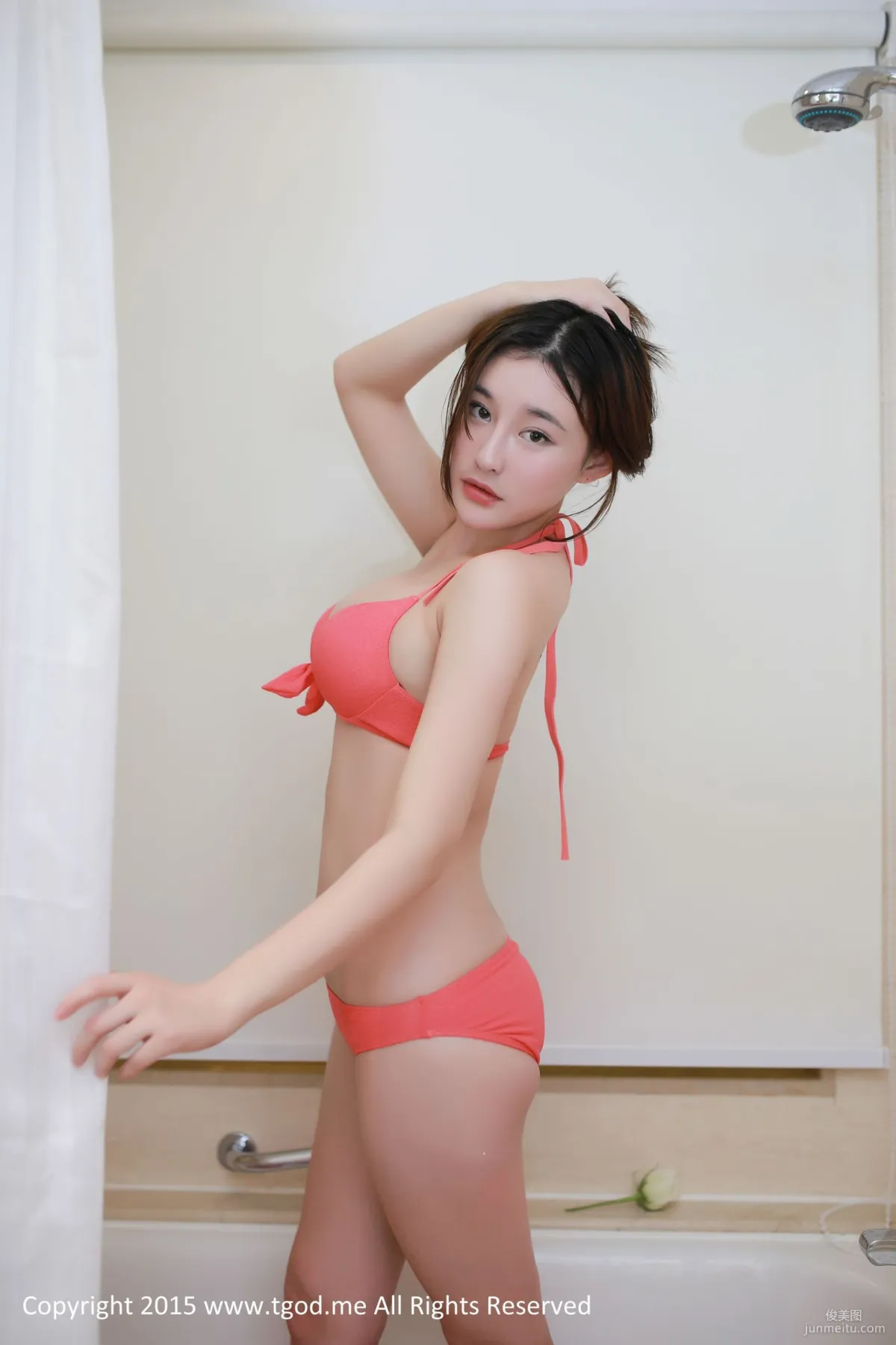 嘟嘟bear《牛奶玫瑰浴、完美肌膚》 [TGOD推女神] 寫真集 5