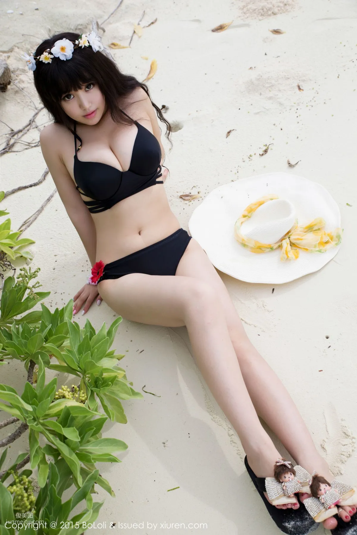 Barbie可兒《馬爾代夫旅拍》小清新系列 [BoLoli波蘿社] Vol.042 寫真集 1