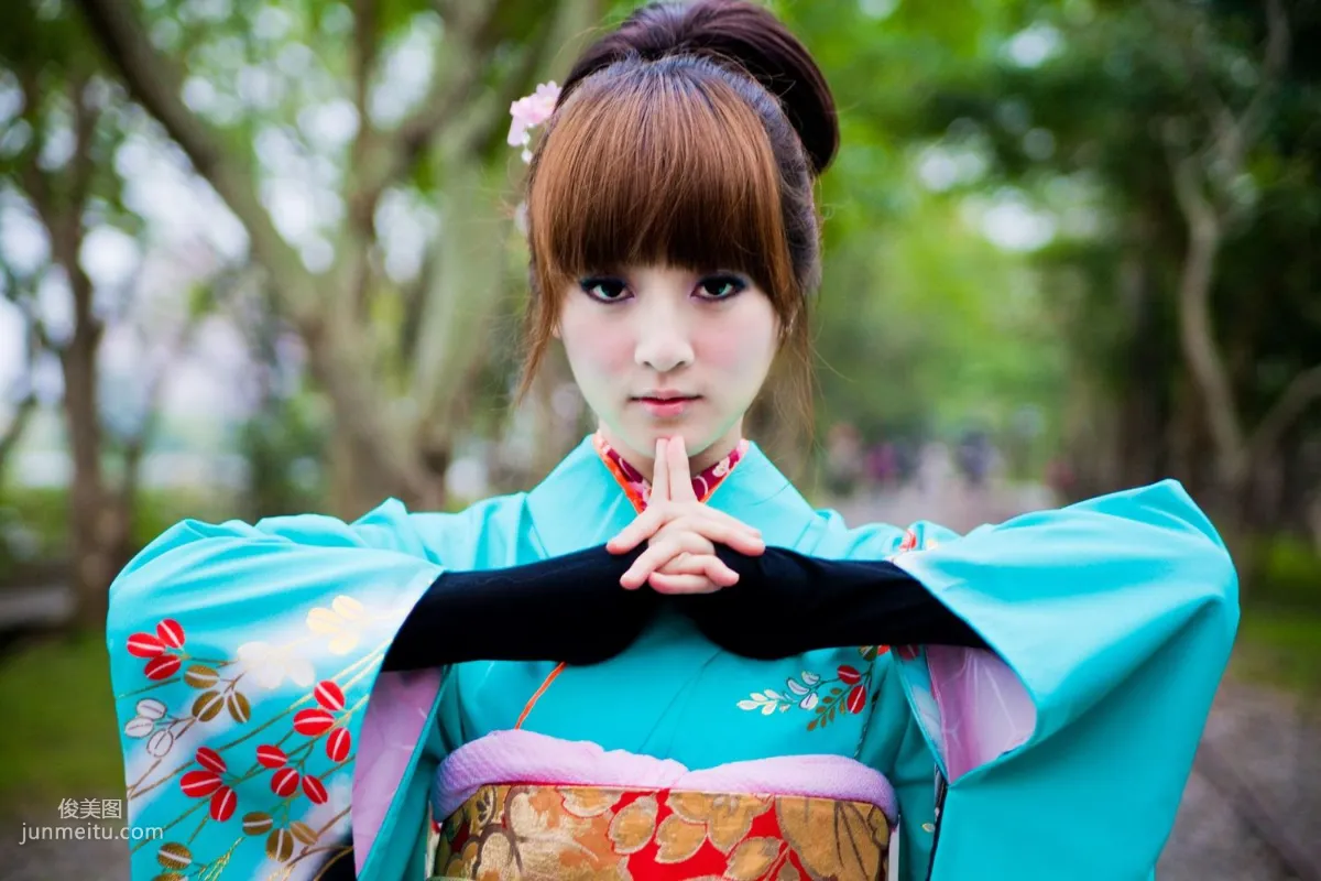 果子、小品、兔兔(品果兔)《宜蘭和服遊拍》寫真集 41