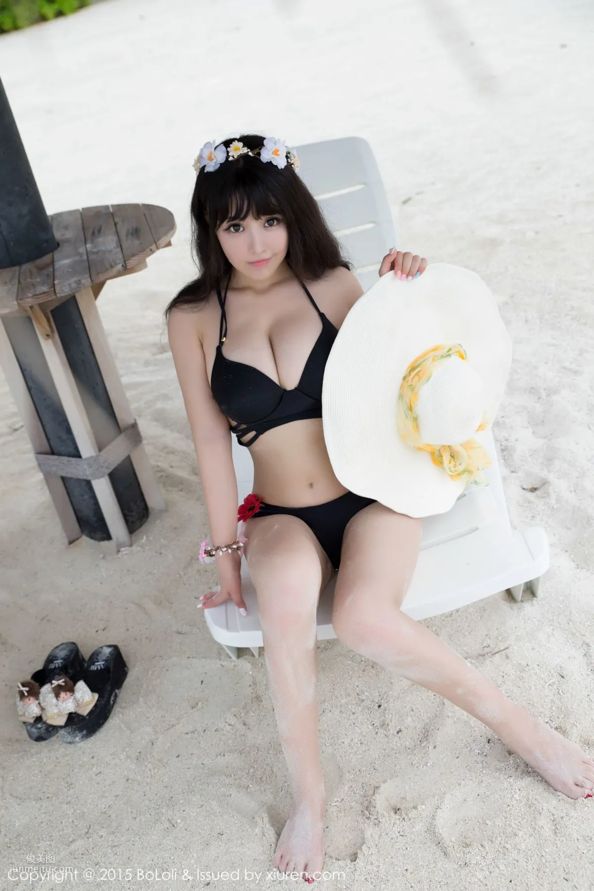 Barbie可兒《馬爾代夫旅拍》小清新系列 [BoLoli波蘿社] Vol.042 寫真集 25