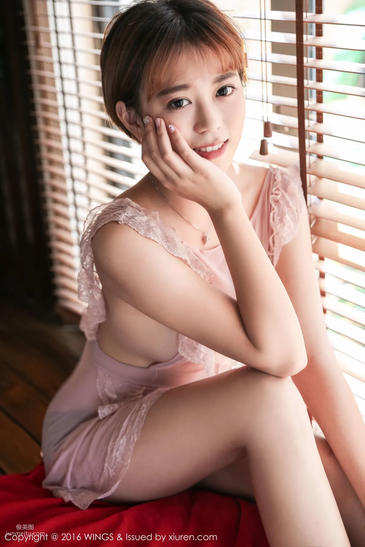 檸檬vivi - 極品短發帥氣模特[WingS影私荟] Vol.019 寫真集 80