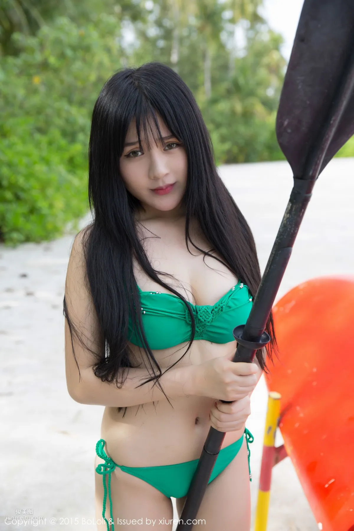 八寶icey《馬爾代夫旅拍》兩套泳裝 [BoLoli波蘿社] Vol.059 寫真集 34