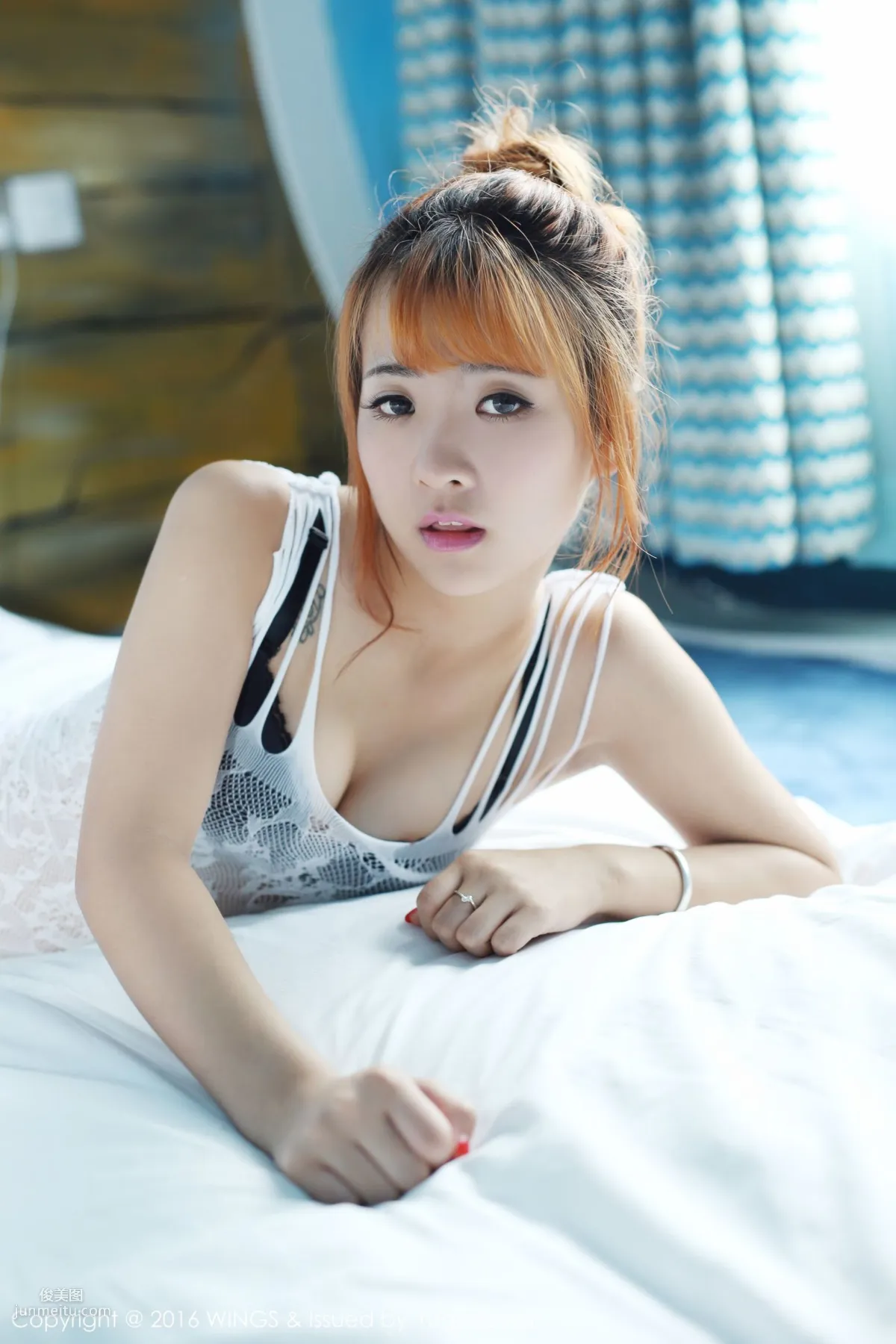 奚夢嬌《清純甜美的鄰家女郎》[WingS影私荟] Vol.011 寫真集 51