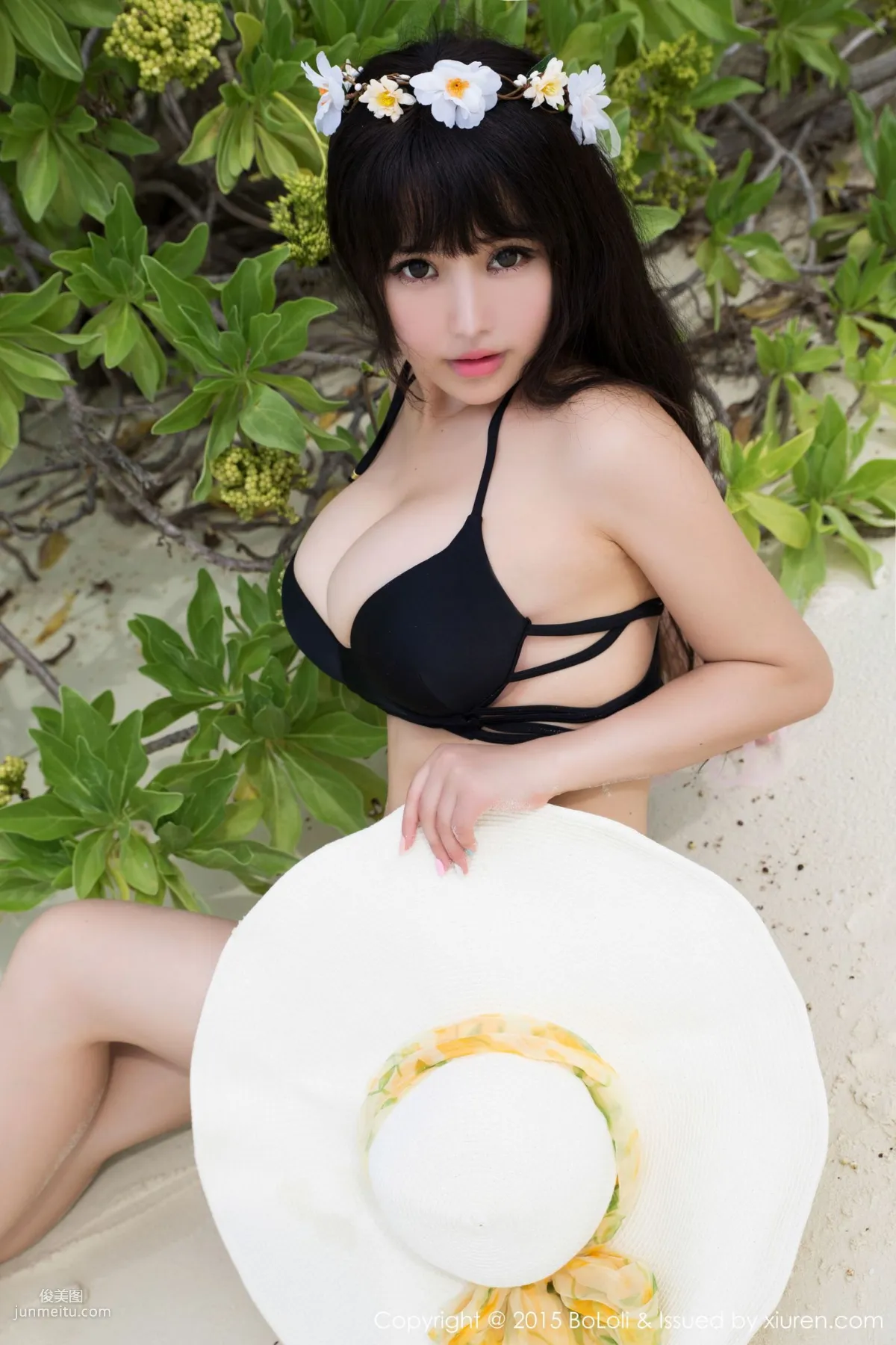 Barbie可兒《馬爾代夫旅拍》小清新系列 [BoLoli波蘿社] Vol.042 寫真集 3
