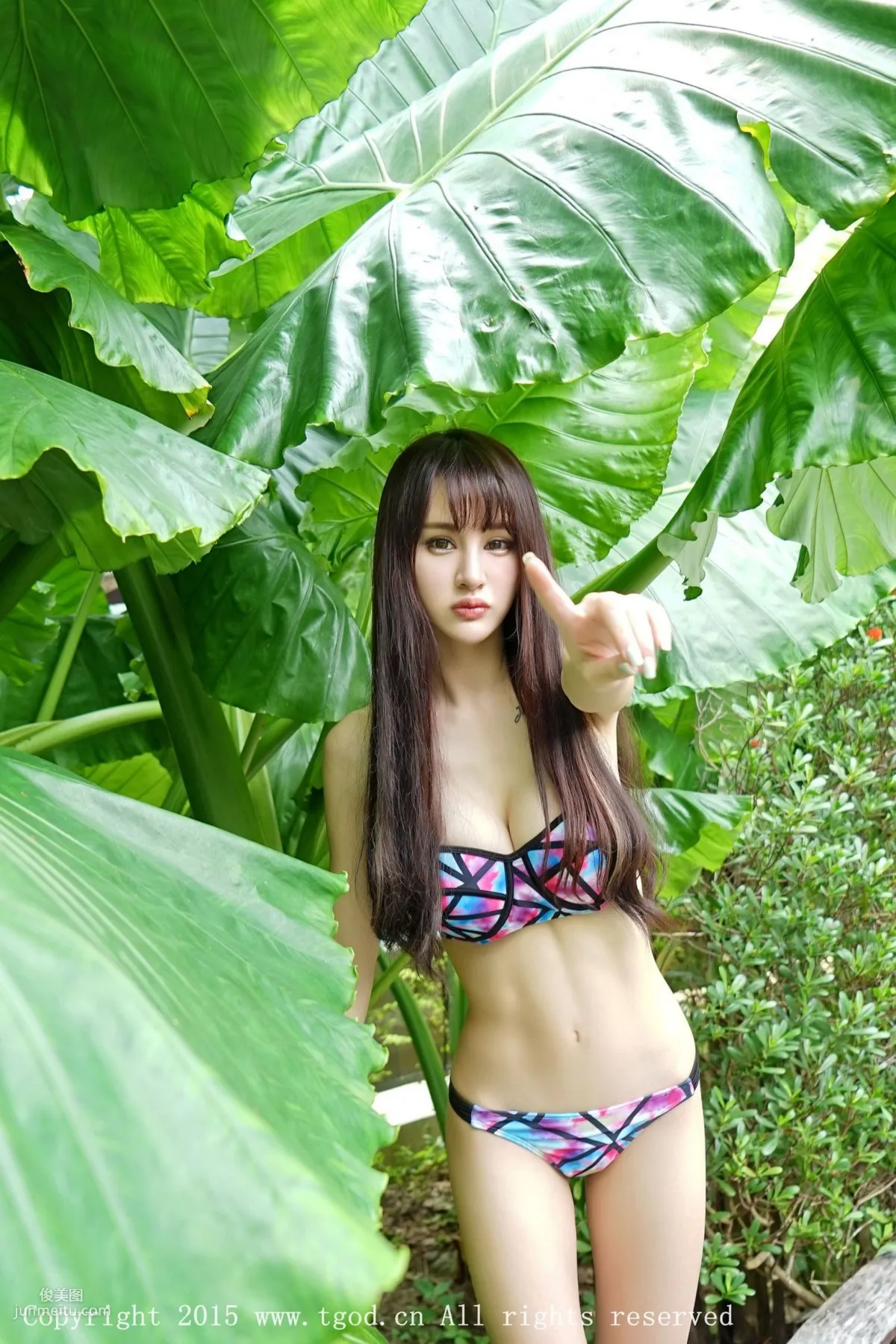 Cheryl青樹《普吉島旅拍》比基尼系列 [TGOD推女神] 寫真集 23