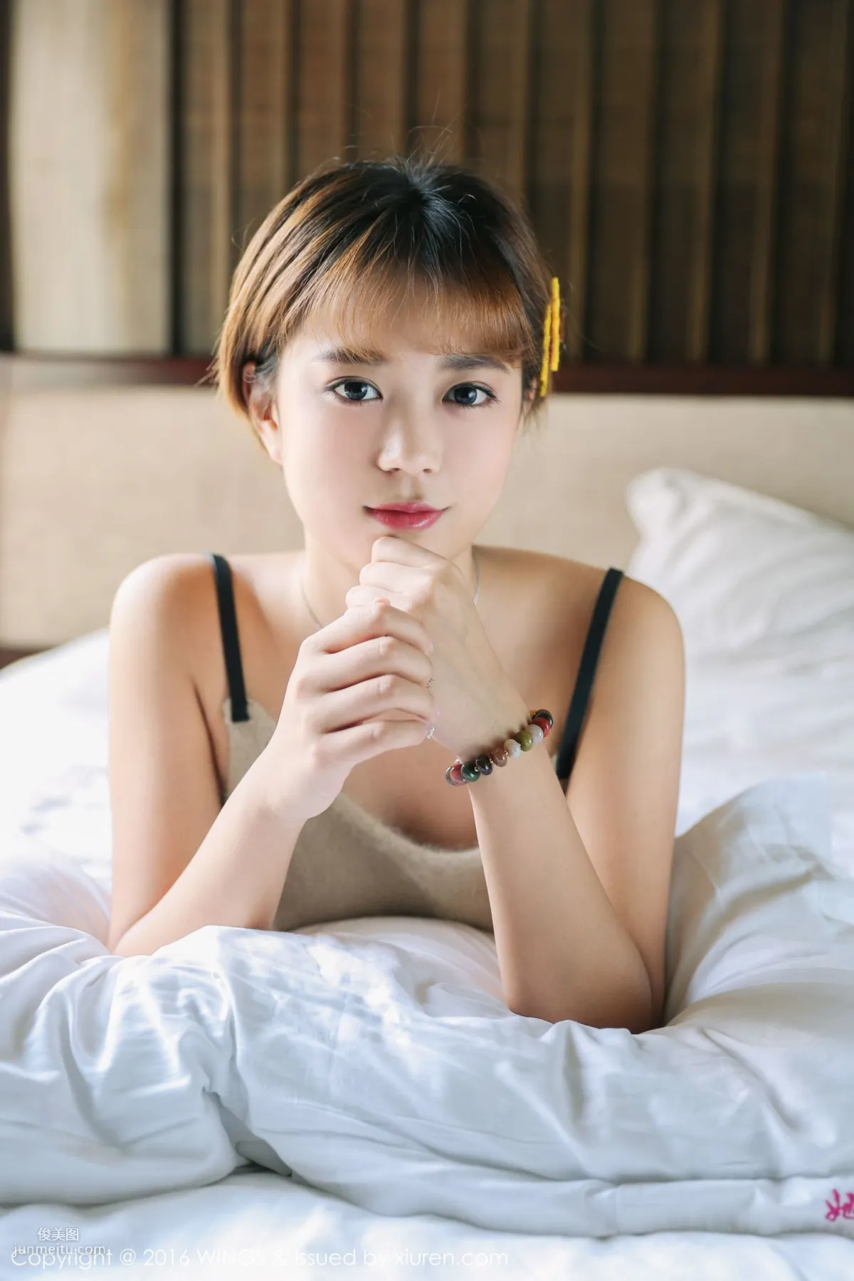 檸檬vivi - 極品短發帥氣模特[WingS影私荟] Vol.019 寫真集 41