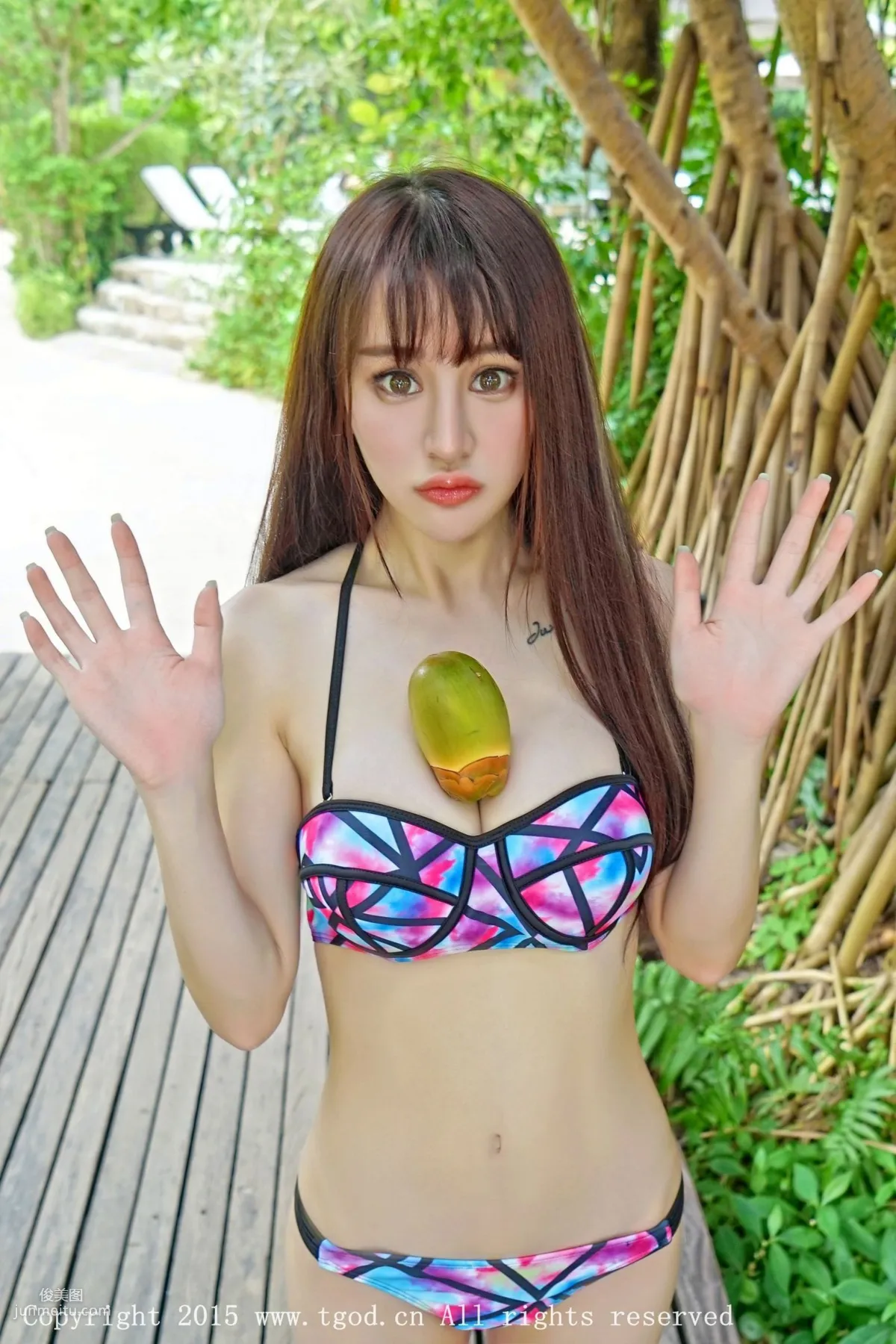 Cheryl青樹《普吉島旅拍》比基尼系列 [TGOD推女神] 寫真集 35