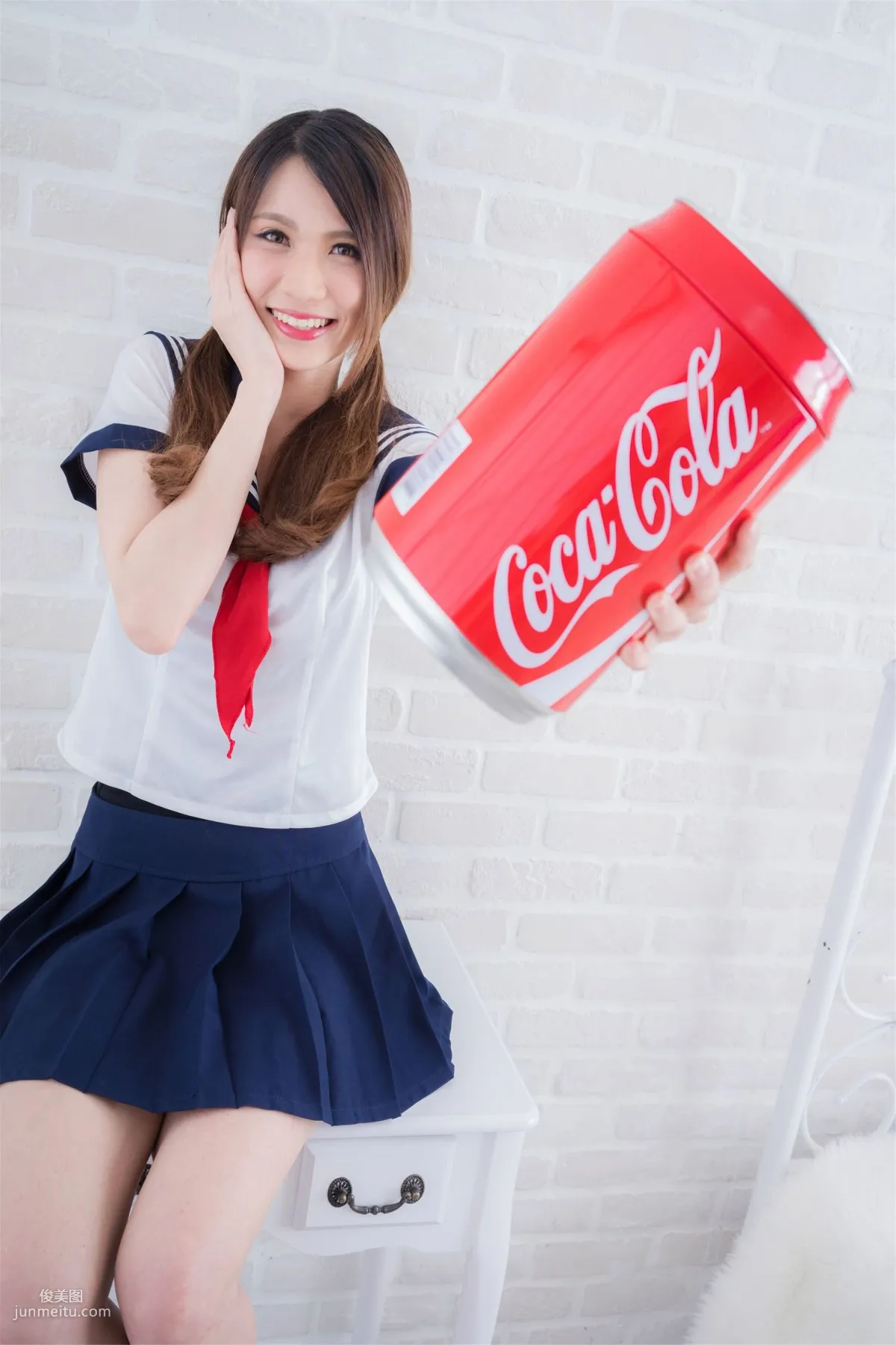 台灣正妹Candice蔡譯心《清新水手服學妹》寫真集 4