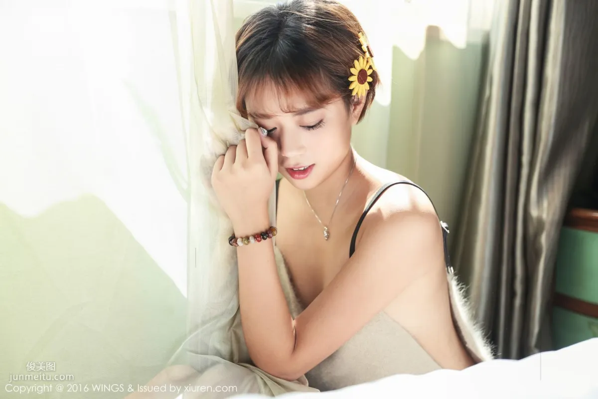 檸檬vivi - 極品短發帥氣模特[WingS影私荟] Vol.019 寫真集 58