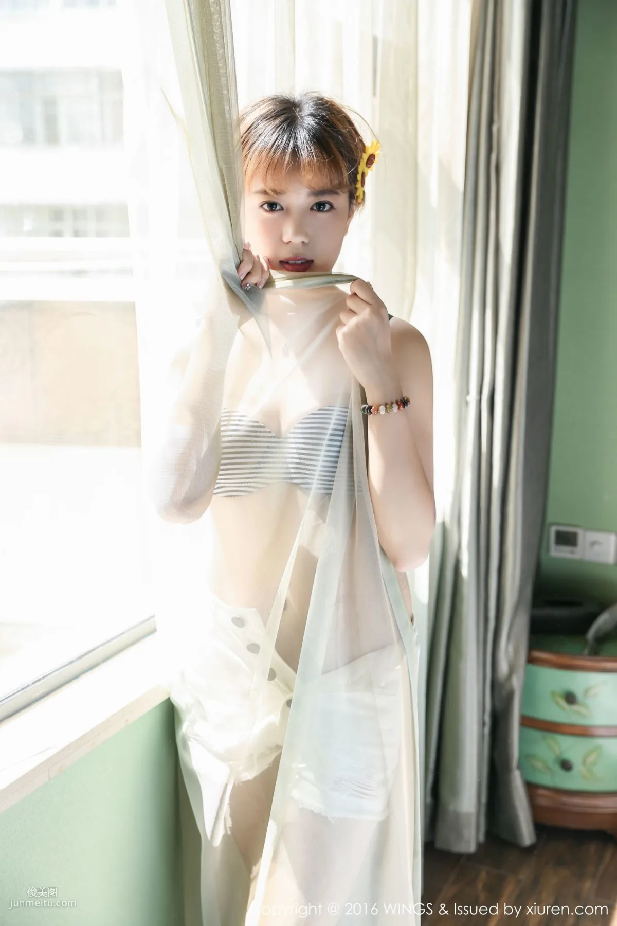 檸檬vivi - 極品短發帥氣模特[WingS影私荟] Vol.019 寫真集 10