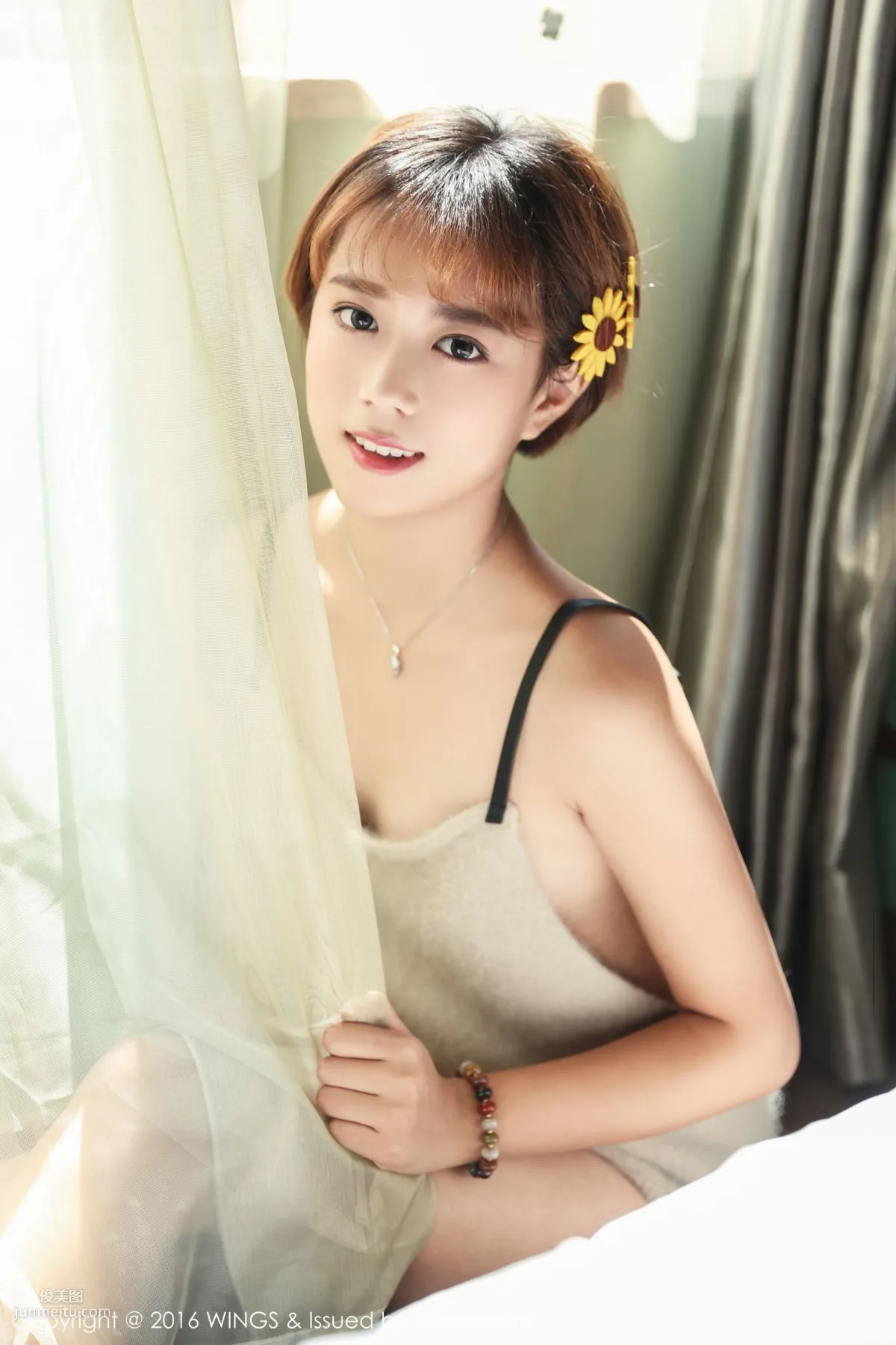 檸檬vivi - 極品短發帥氣模特[WingS影私荟] Vol.019 寫真集 57
