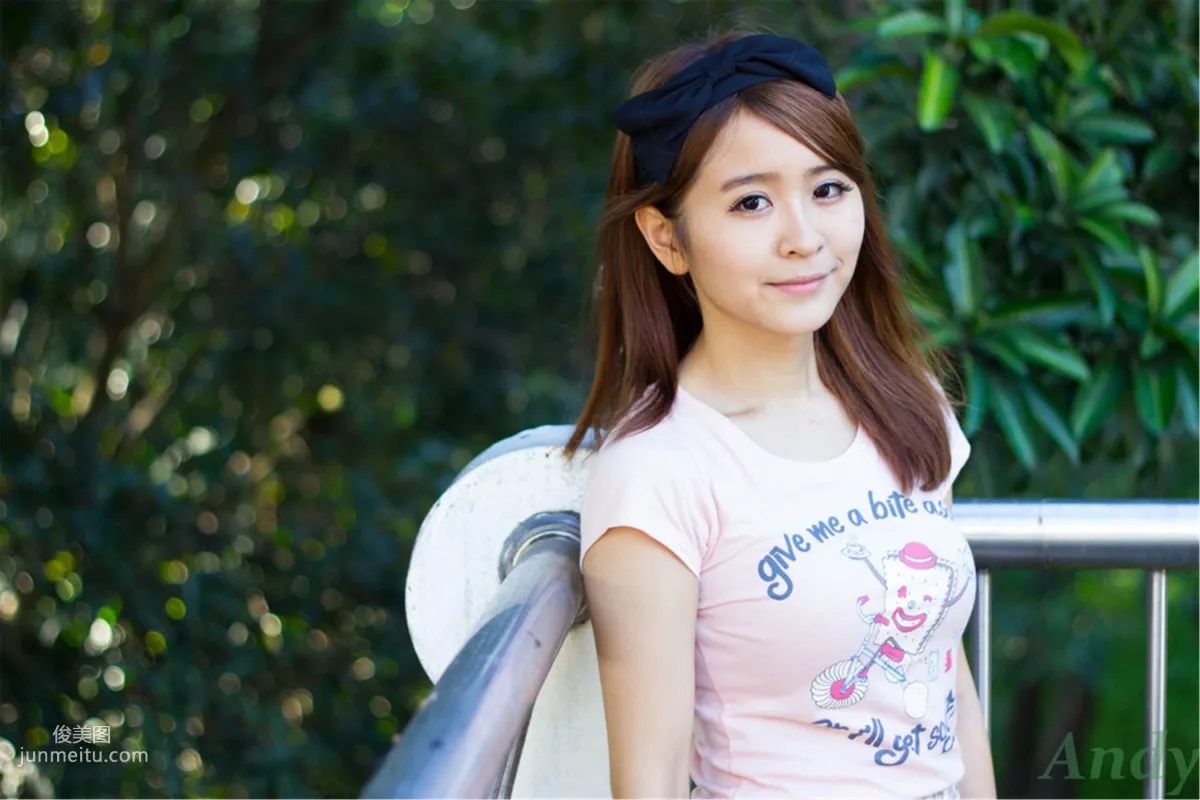 台灣美女模特圈圈/郭燕陵《校園時光》寫真集 18
