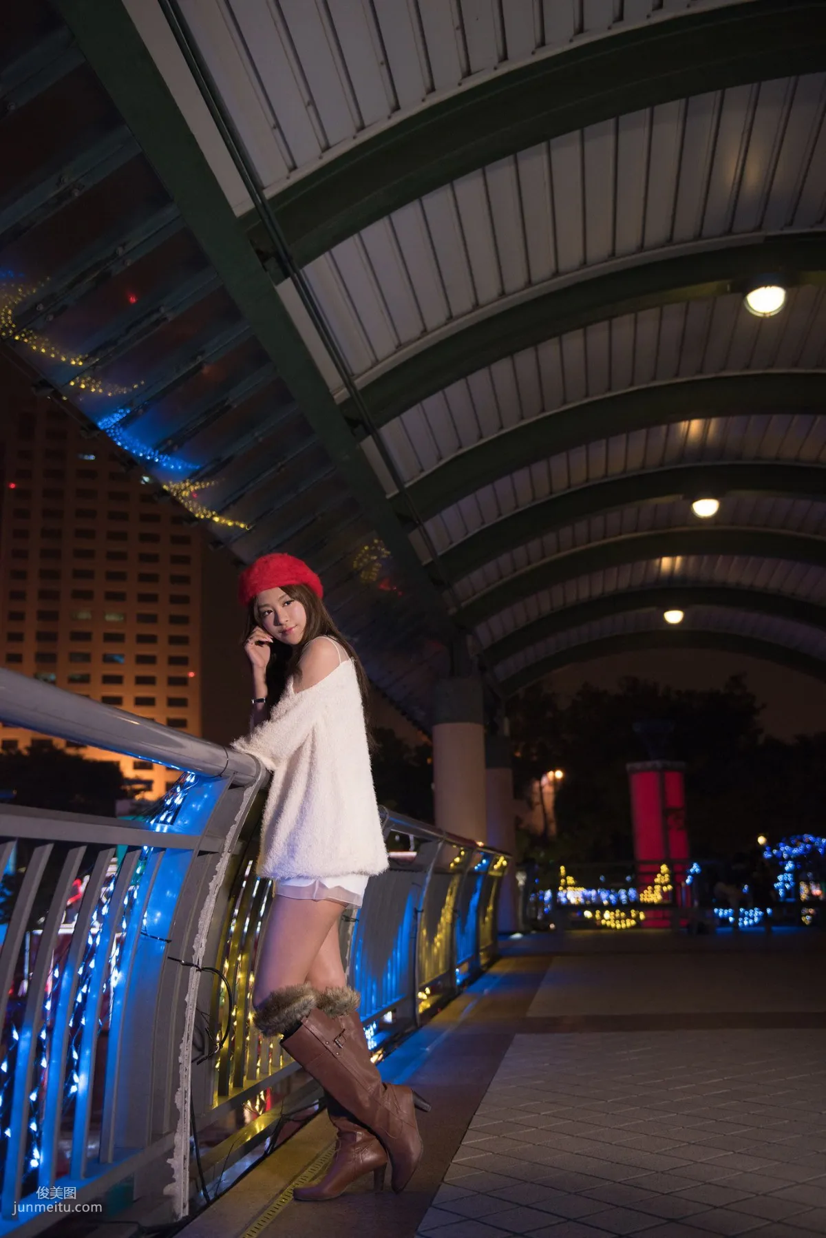 台湾美女夏晴MISO《圣诞外拍》写真集66