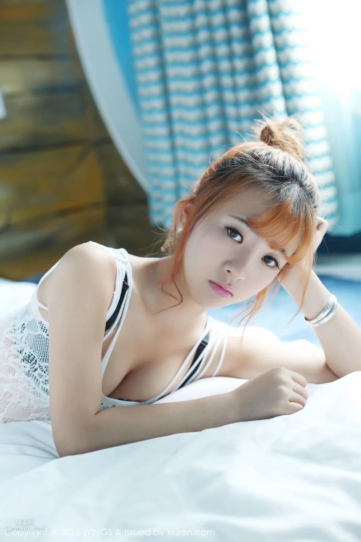 奚夢嬌《清純甜美的鄰家女郎》[WingS影私荟] Vol.011 寫真集 50
