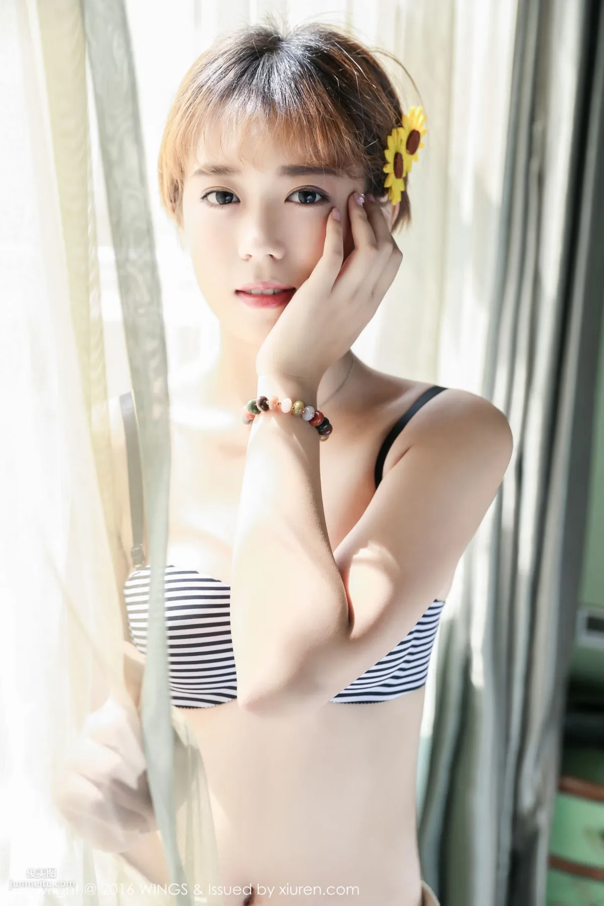 檸檬vivi - 極品短發帥氣模特[WingS影私荟] Vol.019 寫真集 13