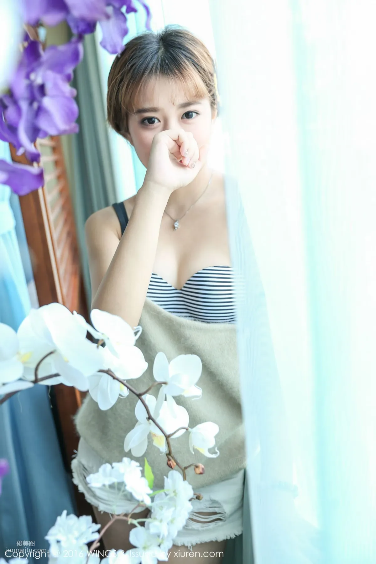 檸檬vivi - 極品短發帥氣模特[WingS影私荟] Vol.019 寫真集 7