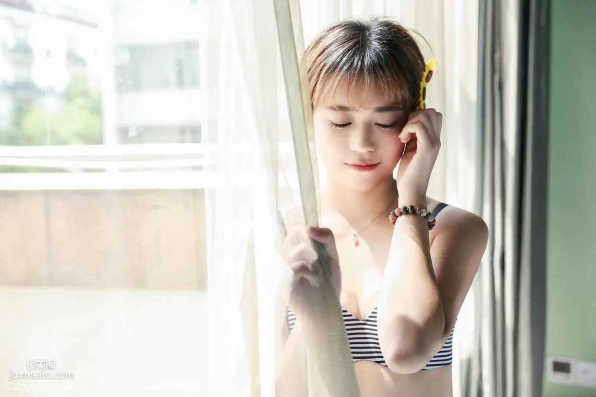 檸檬vivi - 極品短發帥氣模特[WingS影私荟] Vol.019 寫真集 16
