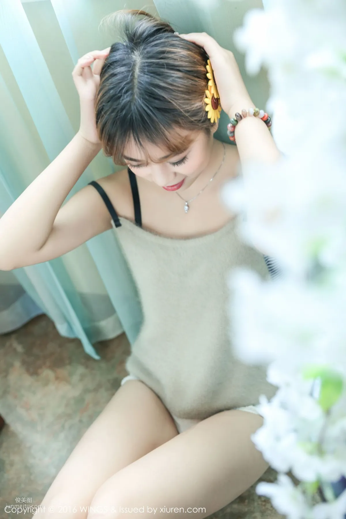 檸檬vivi - 極品短發帥氣模特[WingS影私荟] Vol.019 寫真集 4