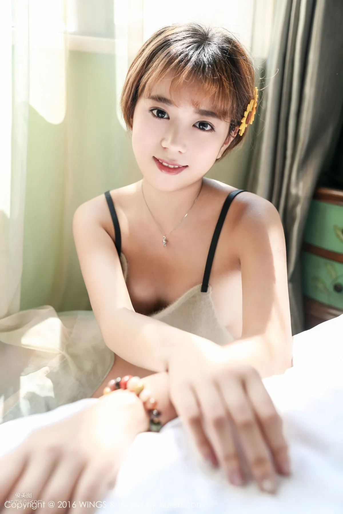 檸檬vivi - 極品短發帥氣模特[WingS影私荟] Vol.019 寫真集 60