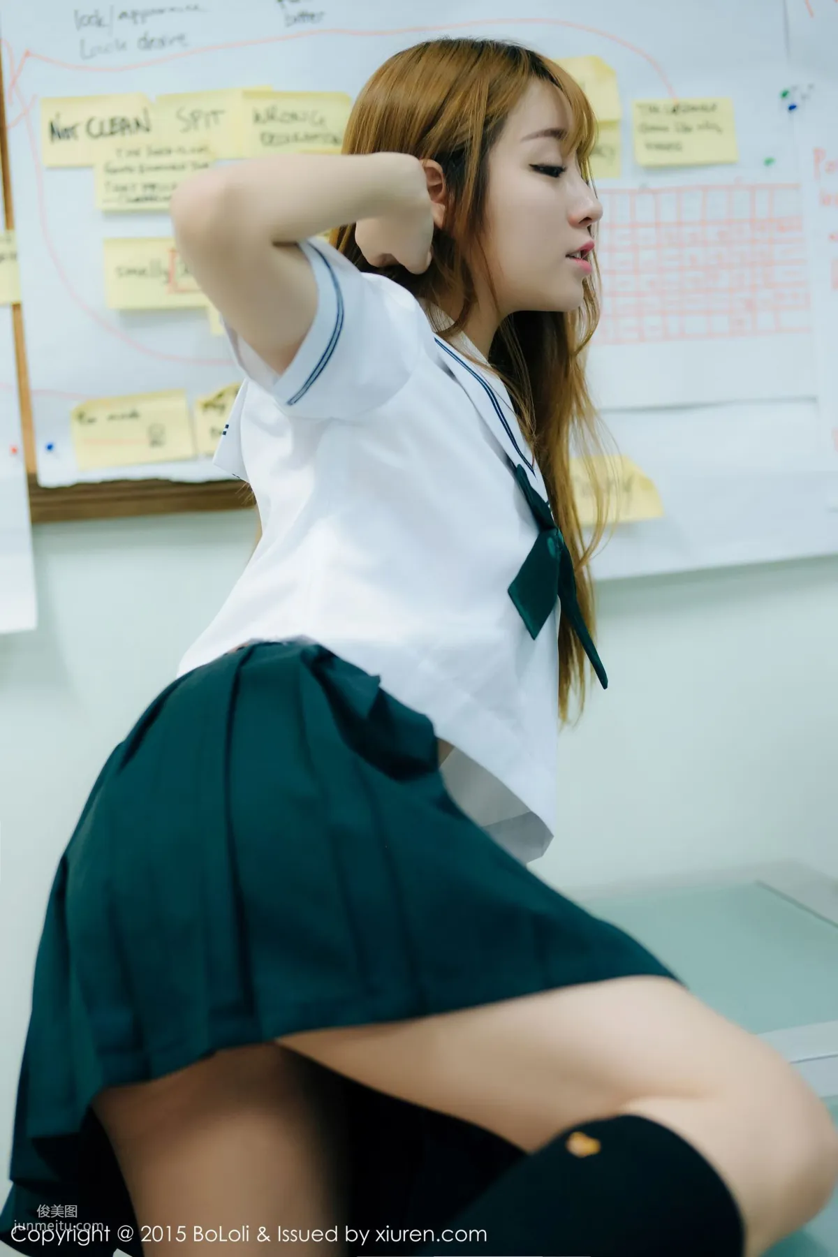 王語純《JK制服》 [BoLoli波蘿社] Vol.035 寫真集 46