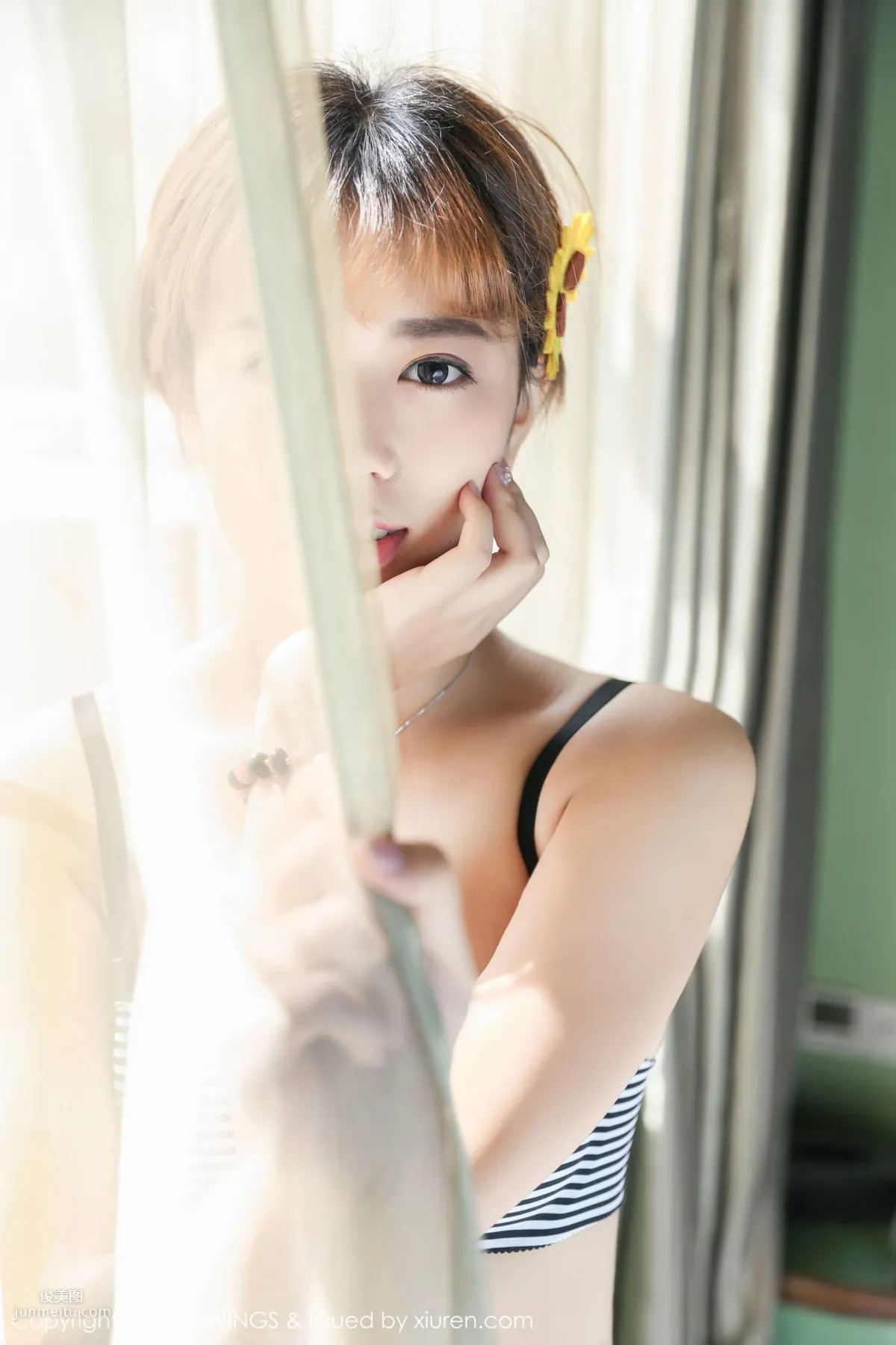 檸檬vivi - 極品短發帥氣模特[WingS影私荟] Vol.019 寫真集 14