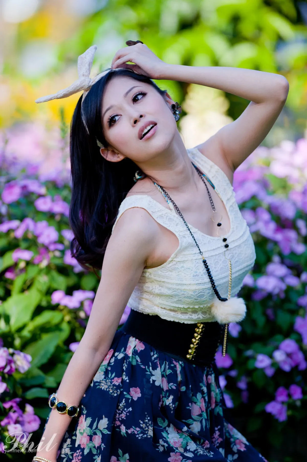 Beautyleg腿模Avy《連衣裙公園外拍》寫真集 59