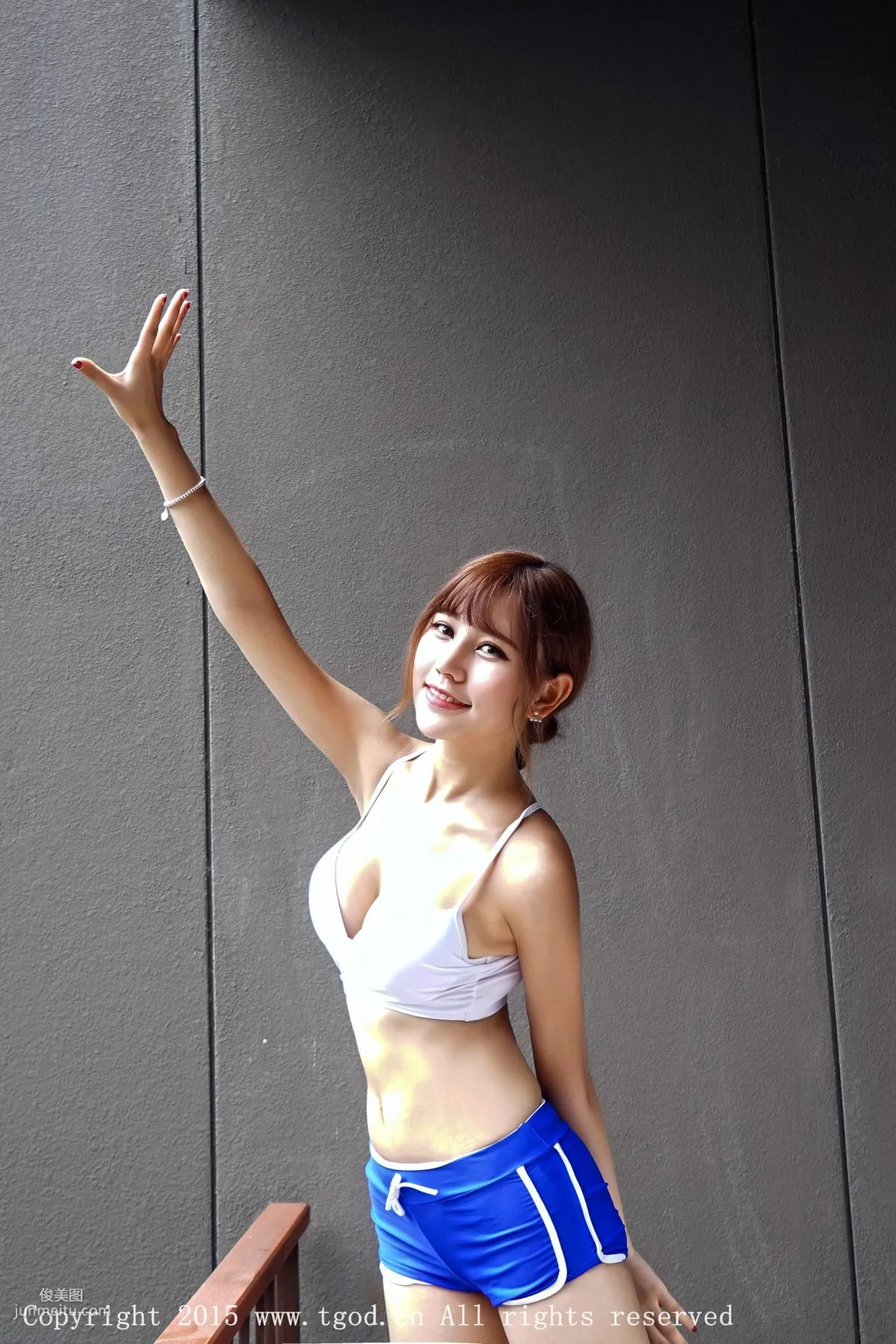 Milk楚楚《一抹甜美小清新》 [TGOD推女神] 寫真集 19