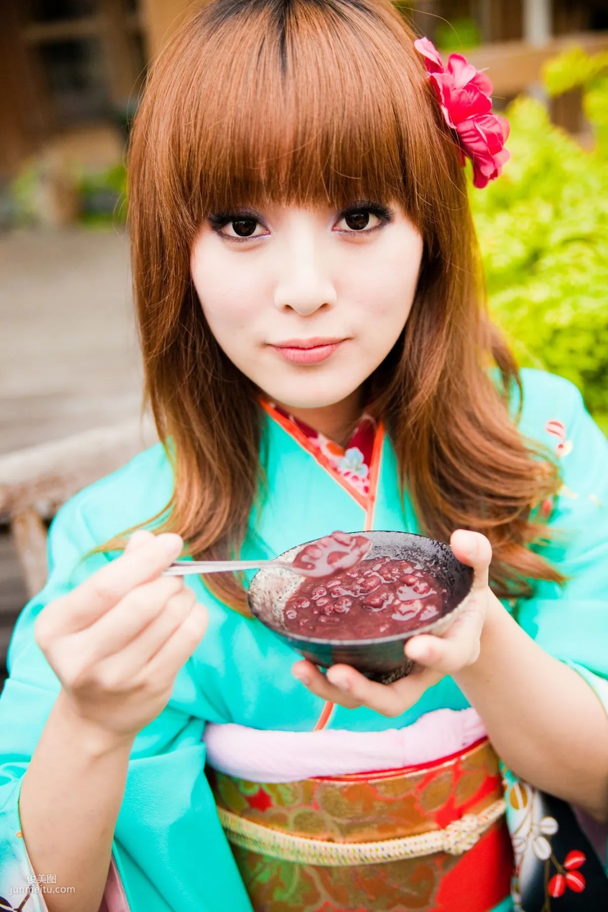 果子、小品、兔兔(品果兔)《宜蘭和服遊拍》寫真集 14