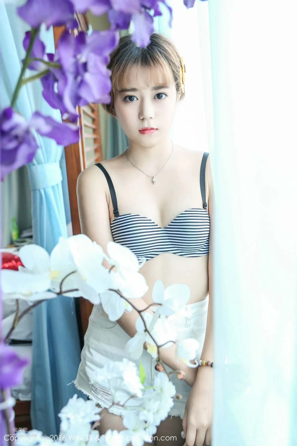 檸檬vivi - 極品短發帥氣模特[WingS影私荟] Vol.019 寫真集 8