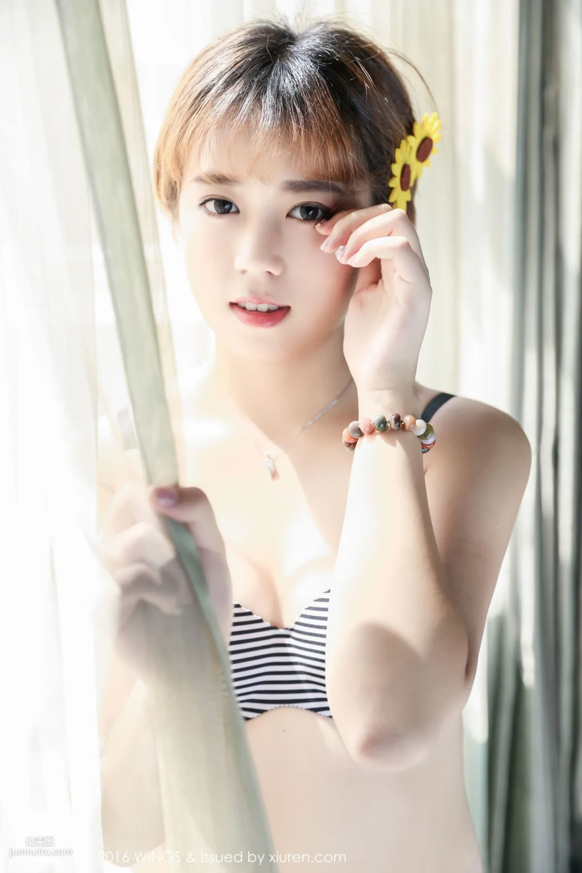 檸檬vivi - 極品短發帥氣模特[WingS影私荟] Vol.019 寫真集 15