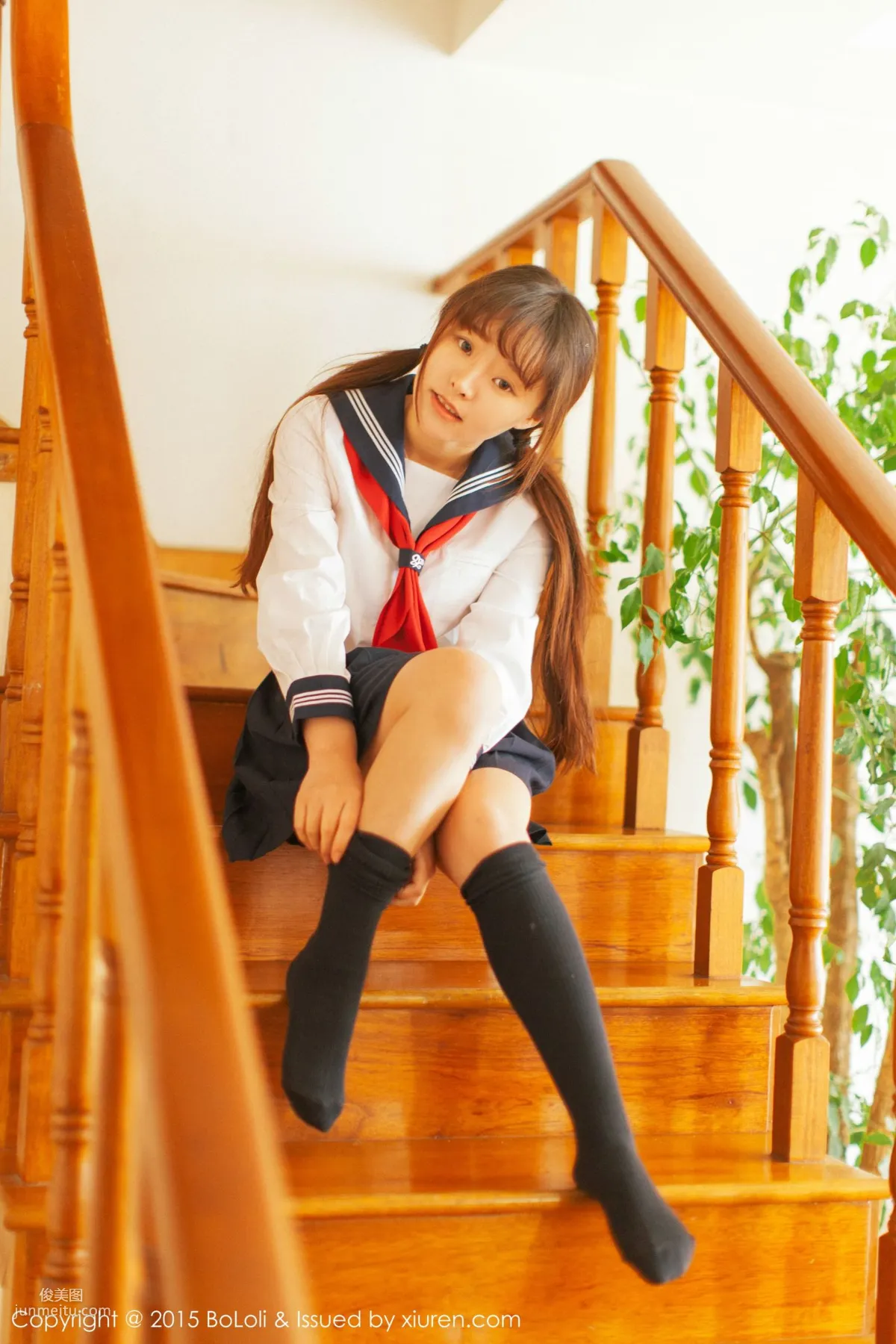柳侑绮Sevenbaby《日系風味》 [BoLoli波蘿社] Vol.011 寫真集 65