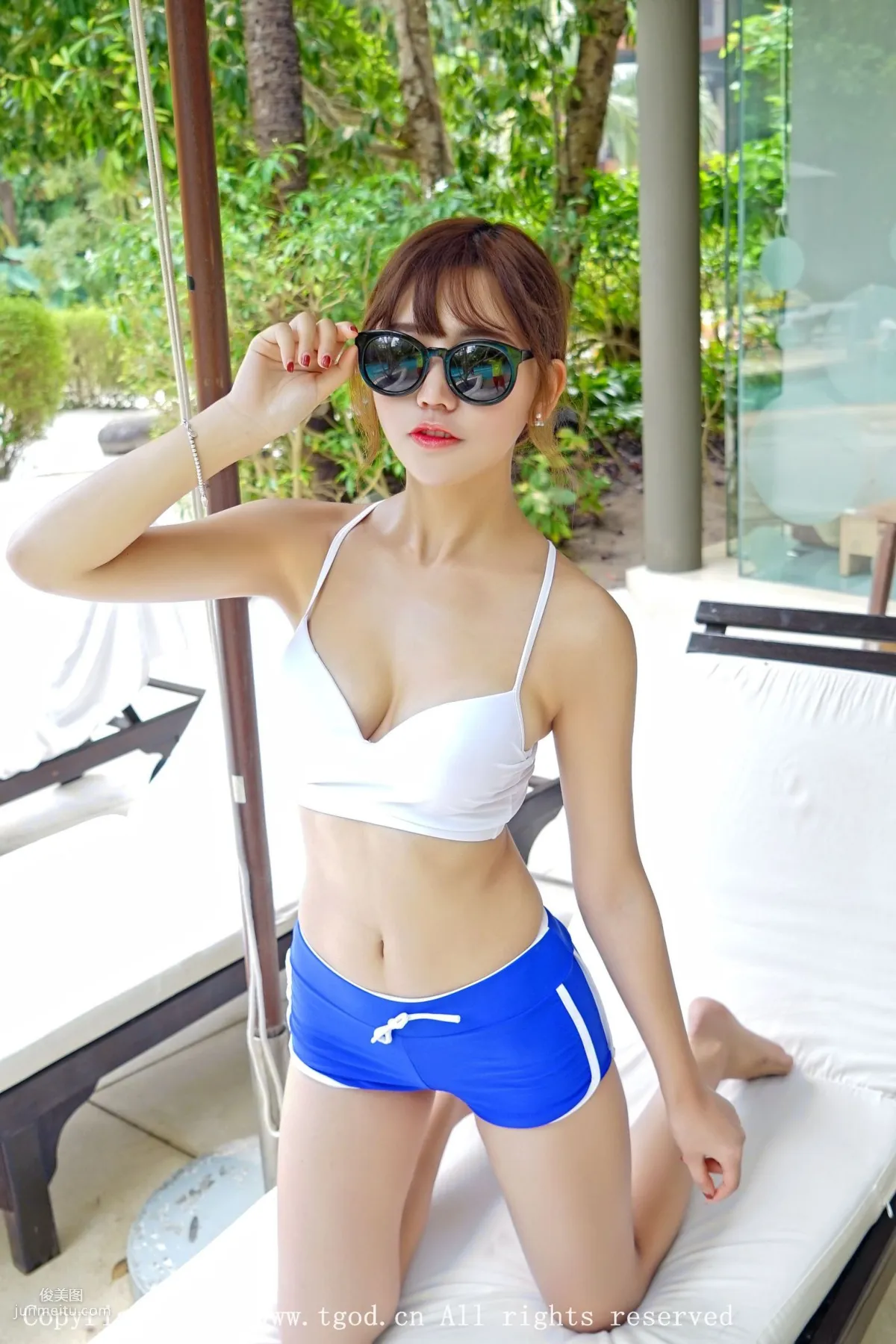 Milk楚楚《一抹甜美小清新》 [TGOD推女神] 寫真集 4