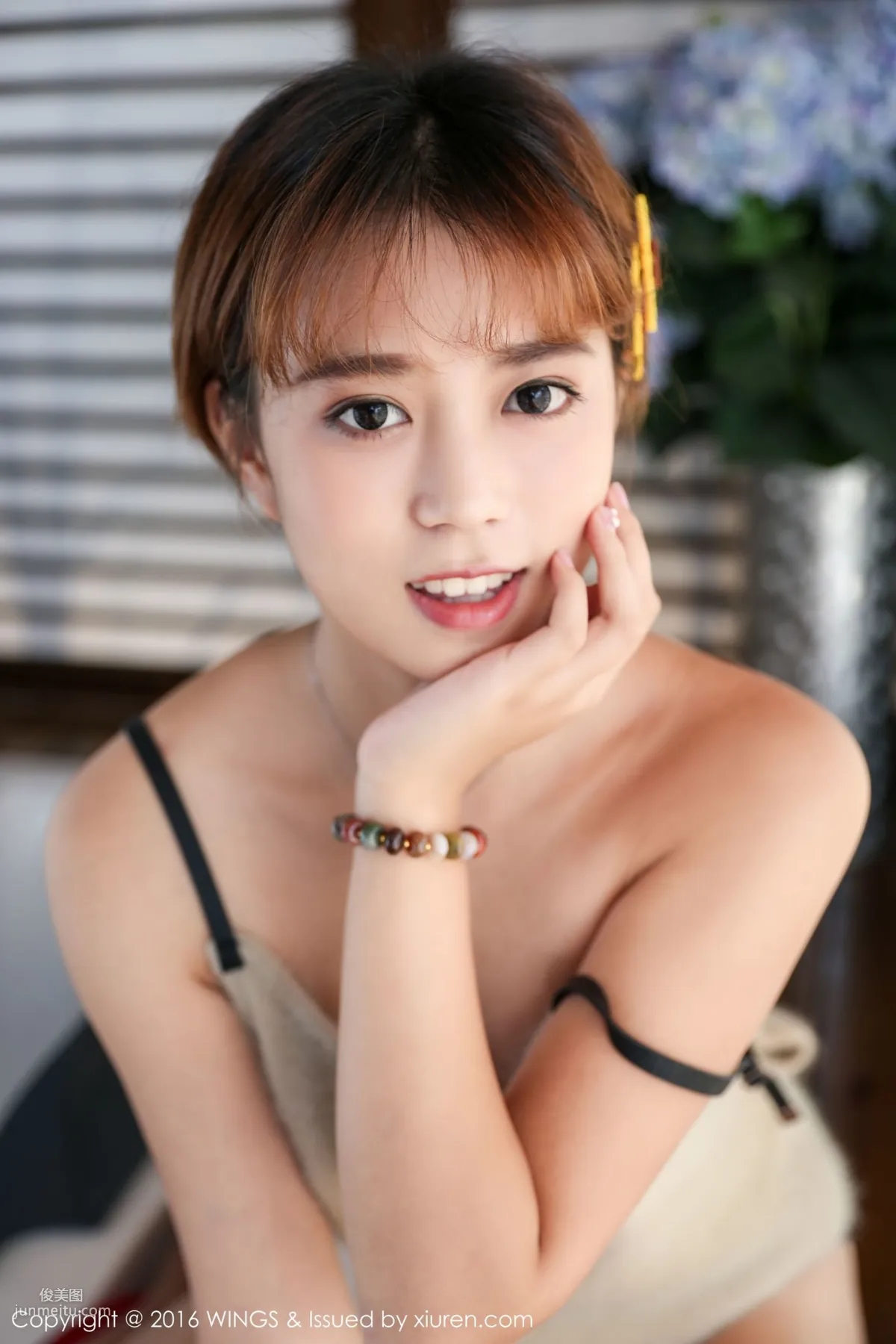檸檬vivi - 極品短發帥氣模特[WingS影私荟] Vol.019 寫真集 30