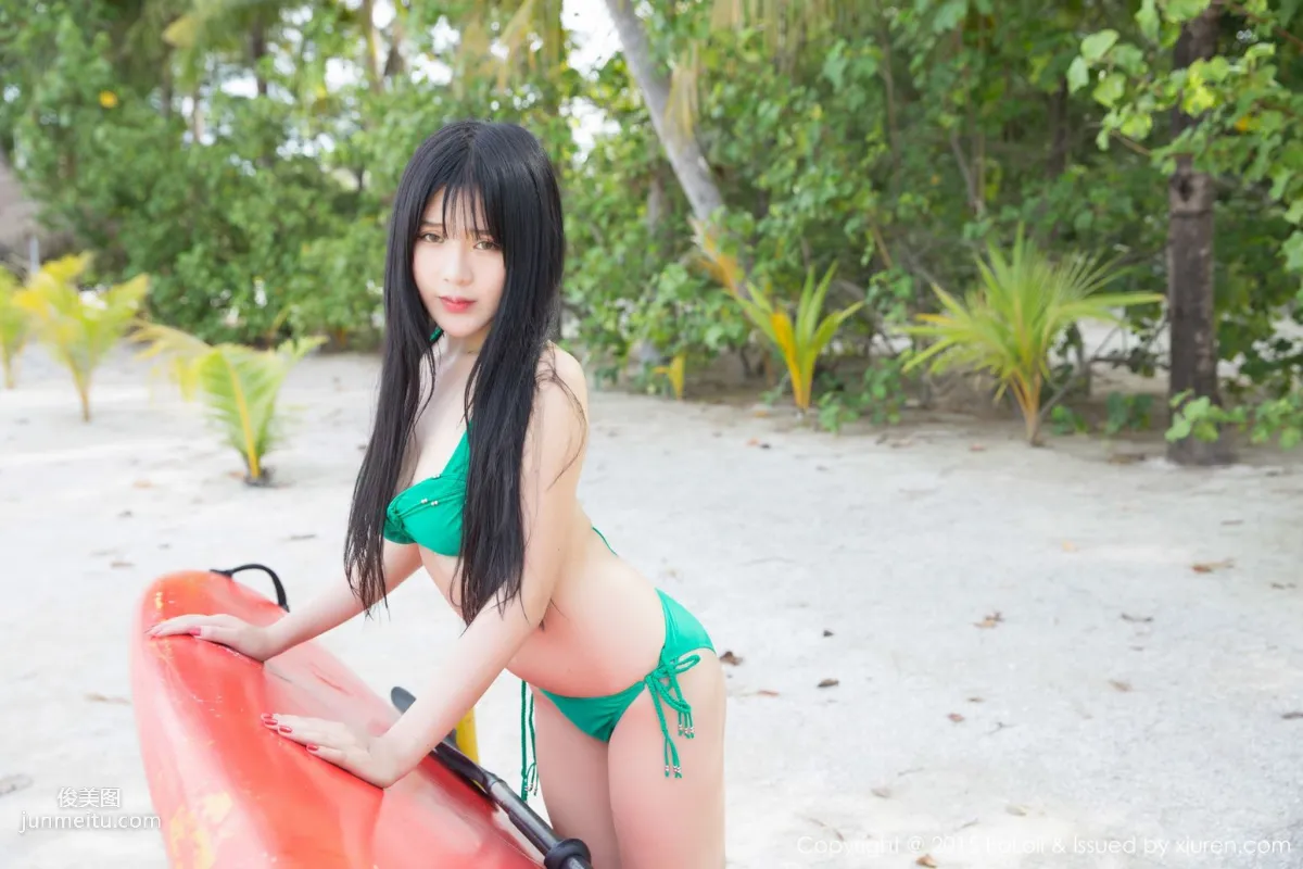 八寶icey《馬爾代夫旅拍》兩套泳裝 [BoLoli波蘿社] Vol.059 寫真集 37