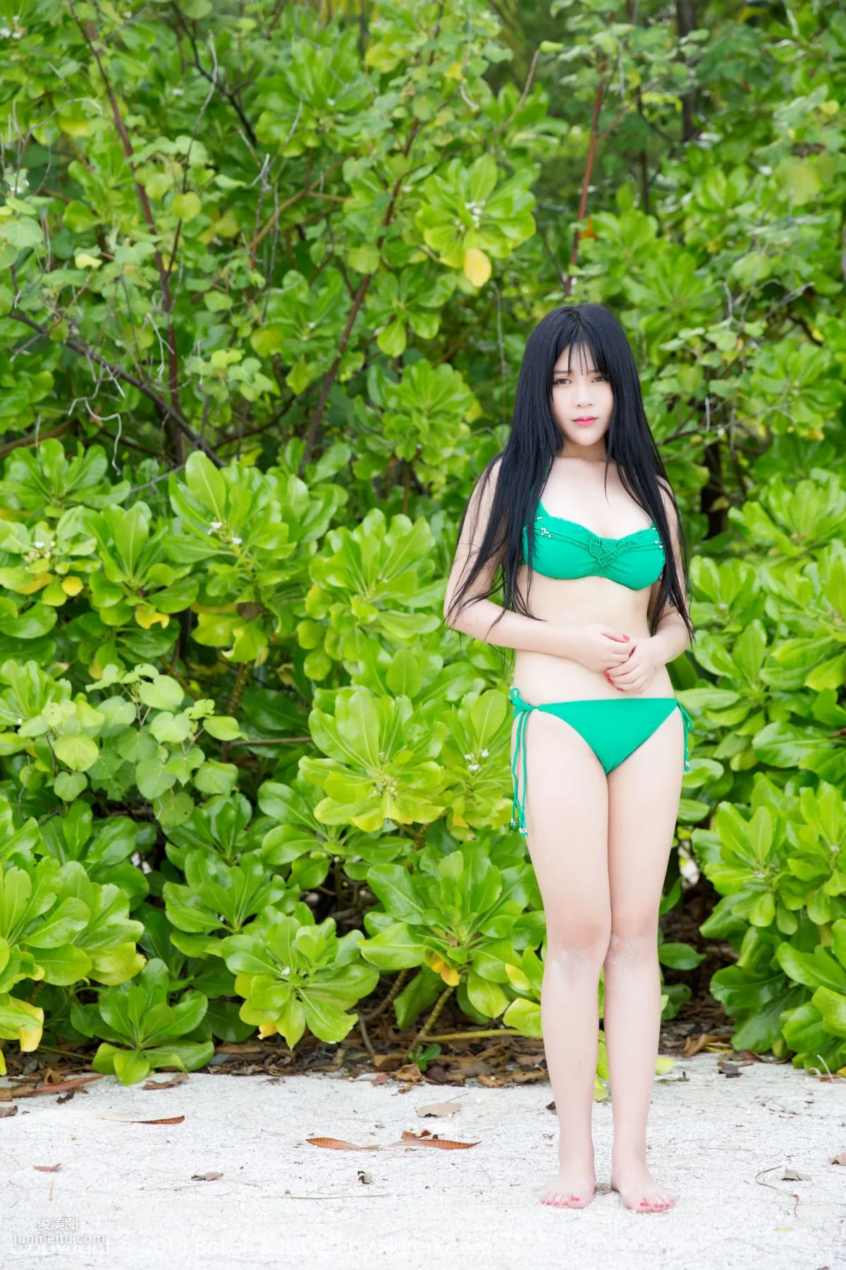 八寶icey《馬爾代夫旅拍》兩套泳裝 [BoLoli波蘿社] Vol.059 寫真集 45