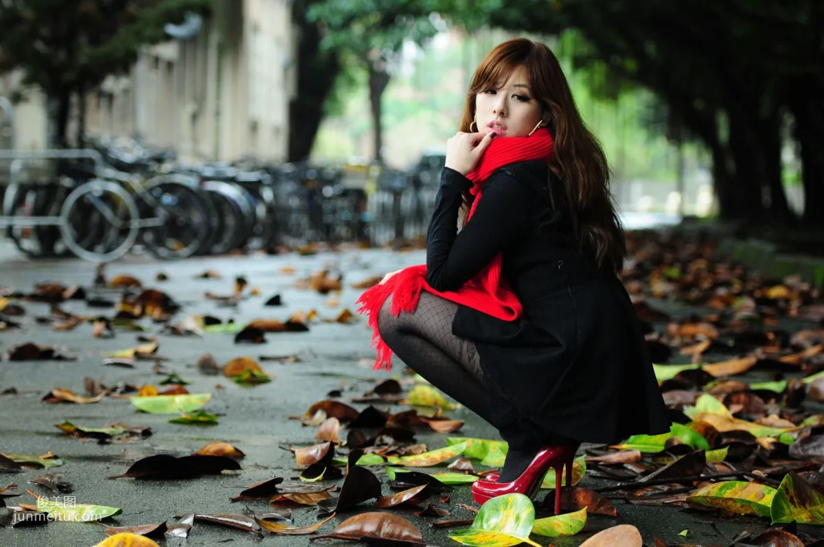 台灣正妹小米Kate su《小清新外拍圖片》寫真合集 12