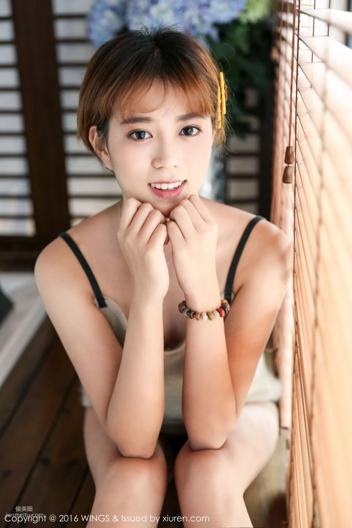 檸檬vivi - 極品短發帥氣模特[WingS影私荟] Vol.019 寫真集 23