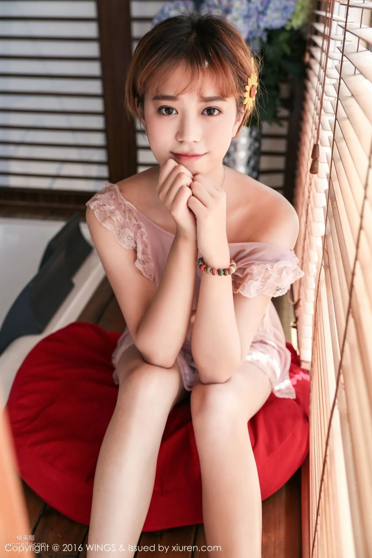 檸檬vivi - 極品短發帥氣模特[WingS影私荟] Vol.019 寫真集 77