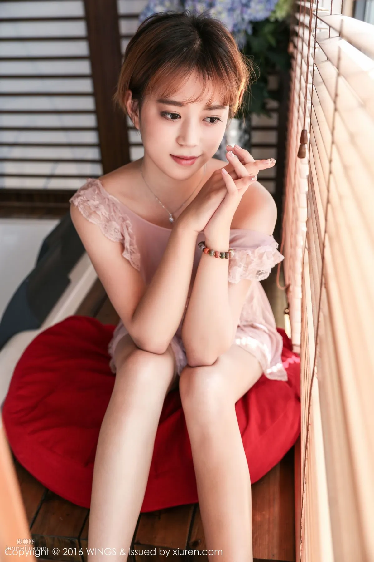 檸檬vivi - 極品短發帥氣模特[WingS影私荟] Vol.019 寫真集 78