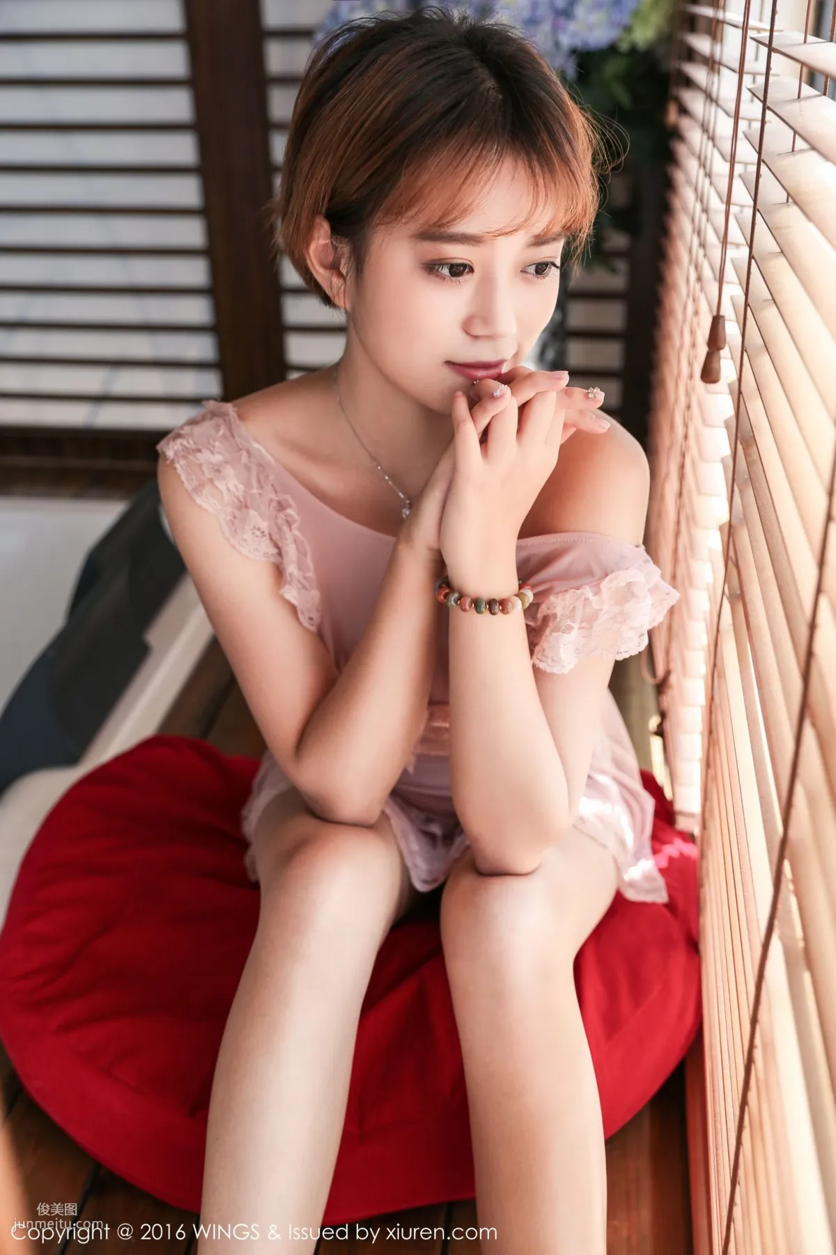 檸檬vivi - 極品短發帥氣模特[WingS影私荟] Vol.019 寫真集 79