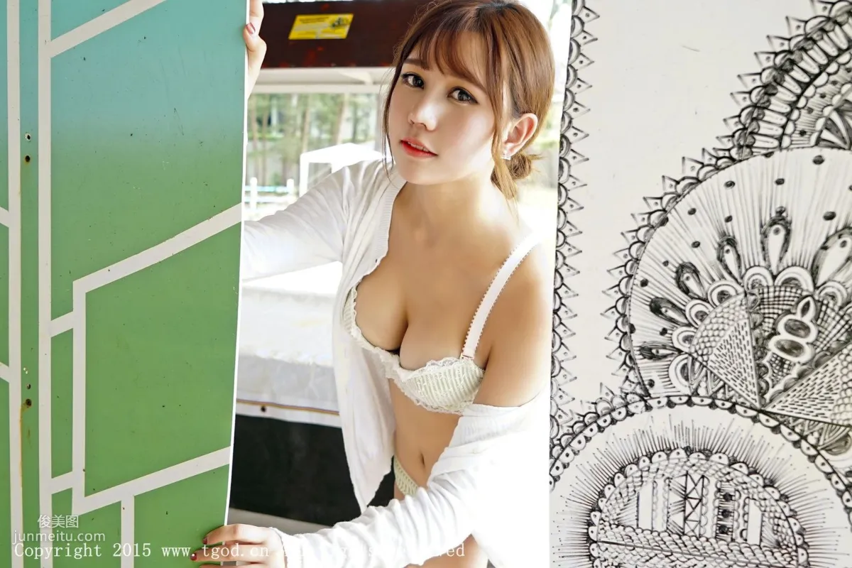 Milk楚楚《一抹甜美小清新》 [TGOD推女神] 寫真集 30