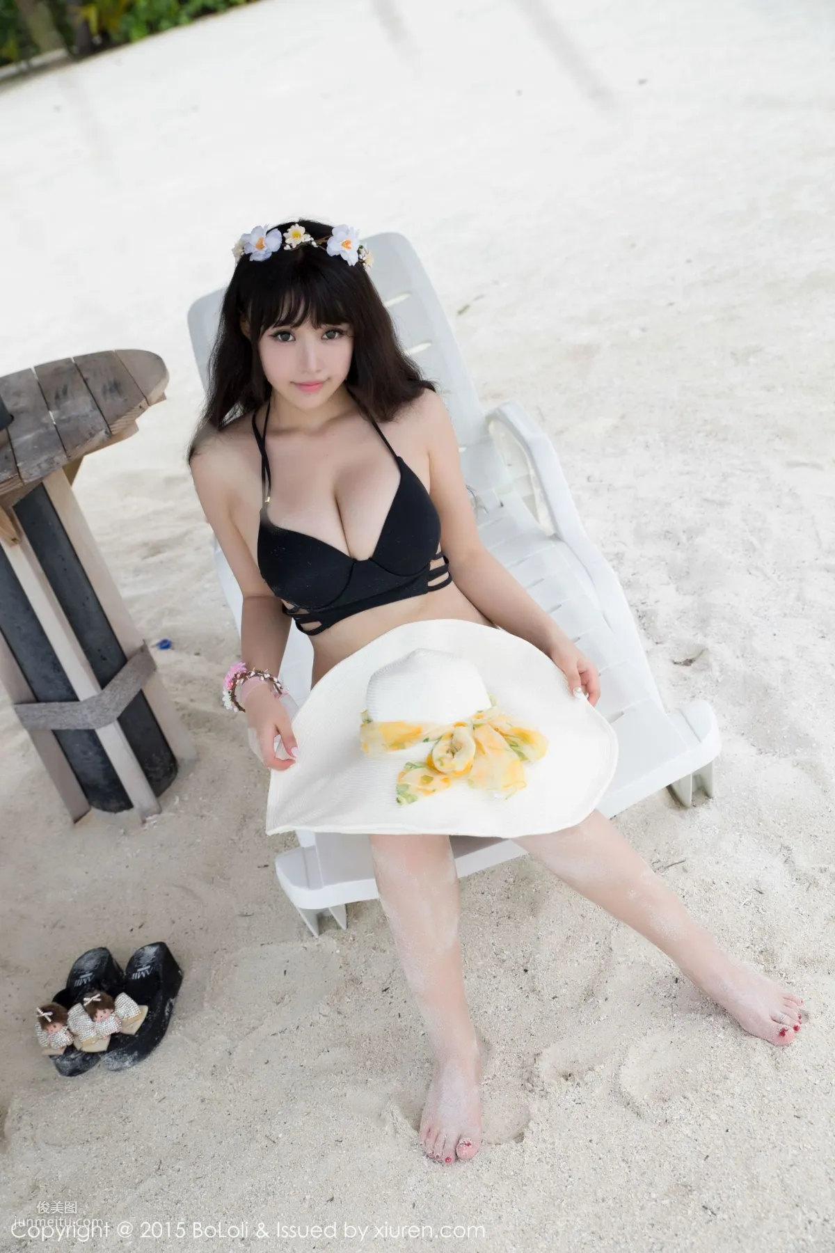 Barbie可兒《馬爾代夫旅拍》小清新系列 [BoLoli波蘿社] Vol.042 寫真集 23