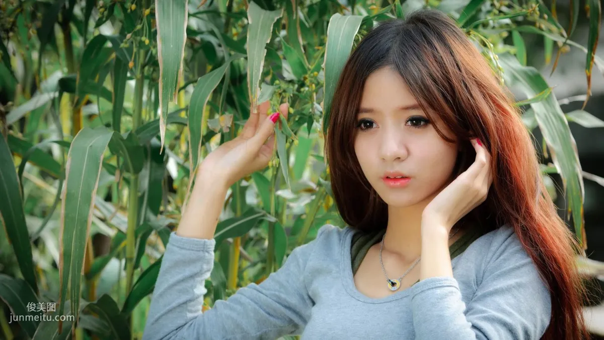 台灣美女妍安/呂芷葇《大安森林公園外拍》寫真集 28