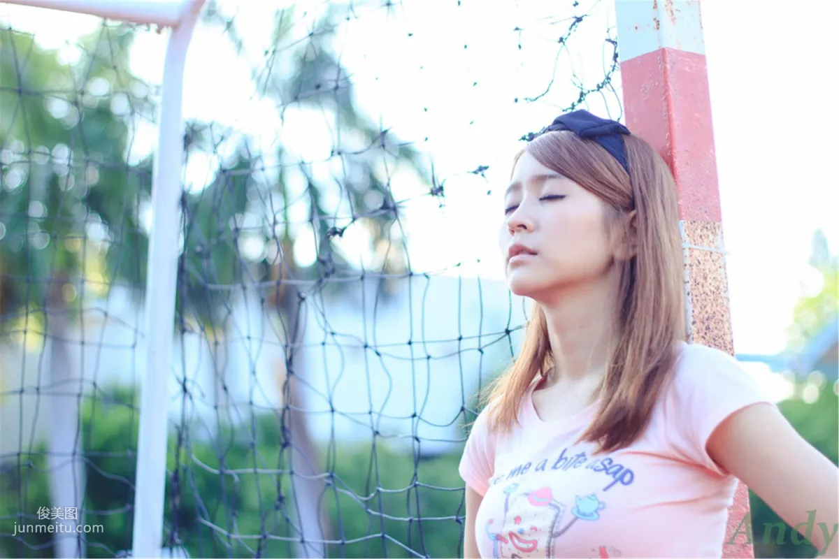 台灣美女模特圈圈/郭燕陵《校園時光》寫真集 7
