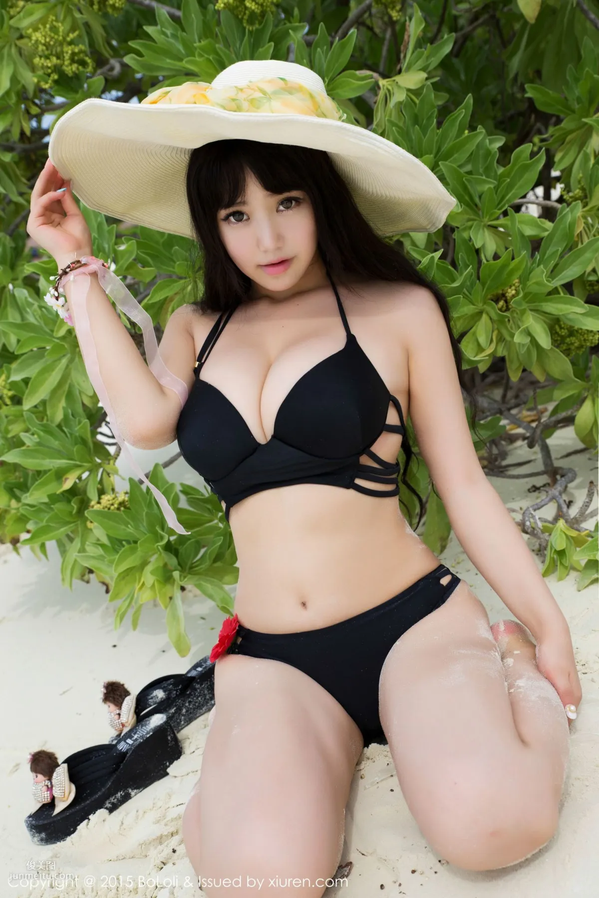 Barbie可兒《馬爾代夫旅拍》小清新系列 [BoLoli波蘿社] Vol.042 寫真集 8